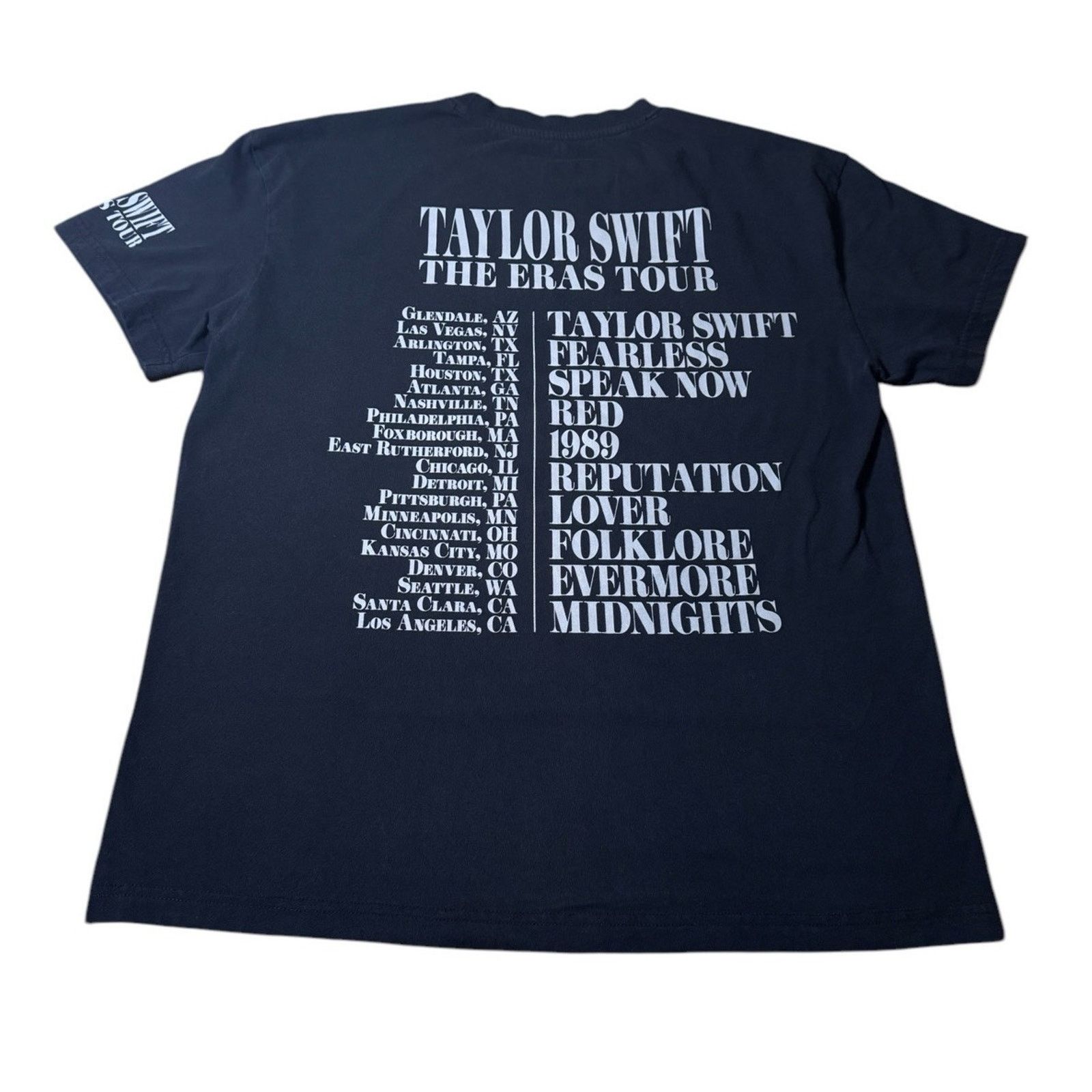 Other 2023-24 Taylor Swift The Eras World Tour Cities Shirt Medium Size US M / EU 48-50 / 2 - 2 Thumbnail