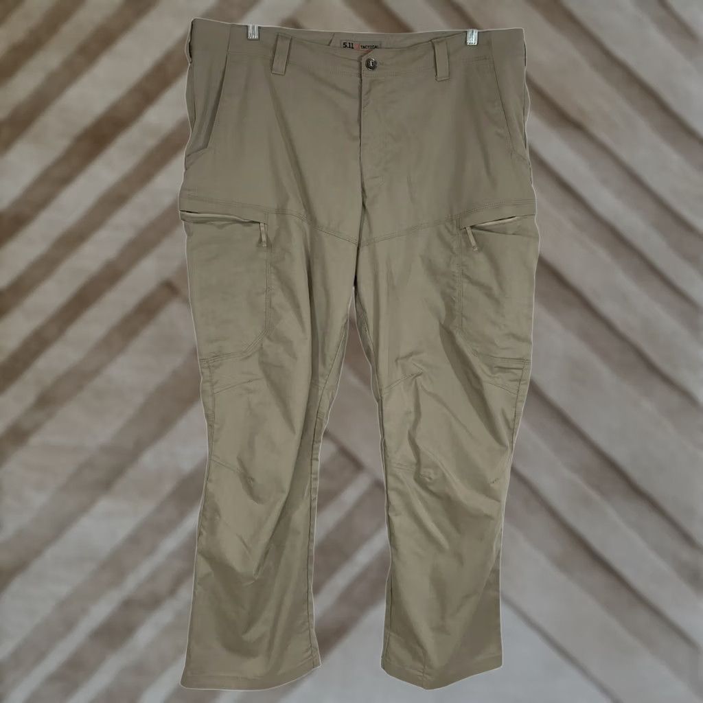 Vintage 5.11 TACTICAL PANTS MEN'S 42 X 30 BEIGE POLYESTER BLEND CARGO Size US 42 / EU 58 - 1 Thumbnail