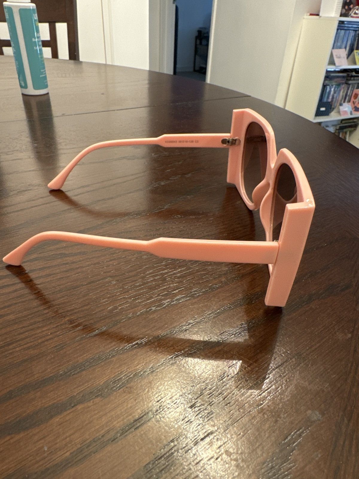 Vintage Pink vintage sunglasses Size ONE SIZE - 4 Thumbnail