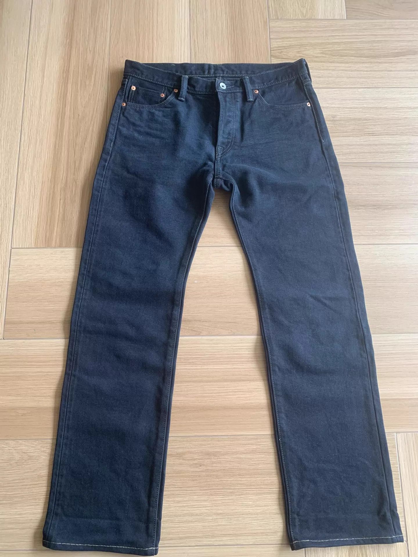 Iron Heart IRON HEART 666S 21OD Tapered Denim Pants W35 Size US 35 - 1 Thumbnail