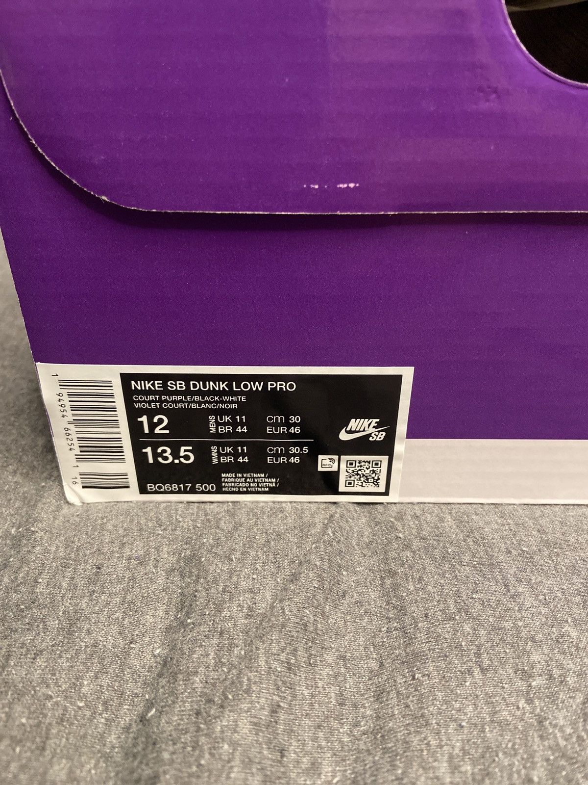 Nike Nike Sb court purple Size US 12 / EU 45 - 7 Thumbnail