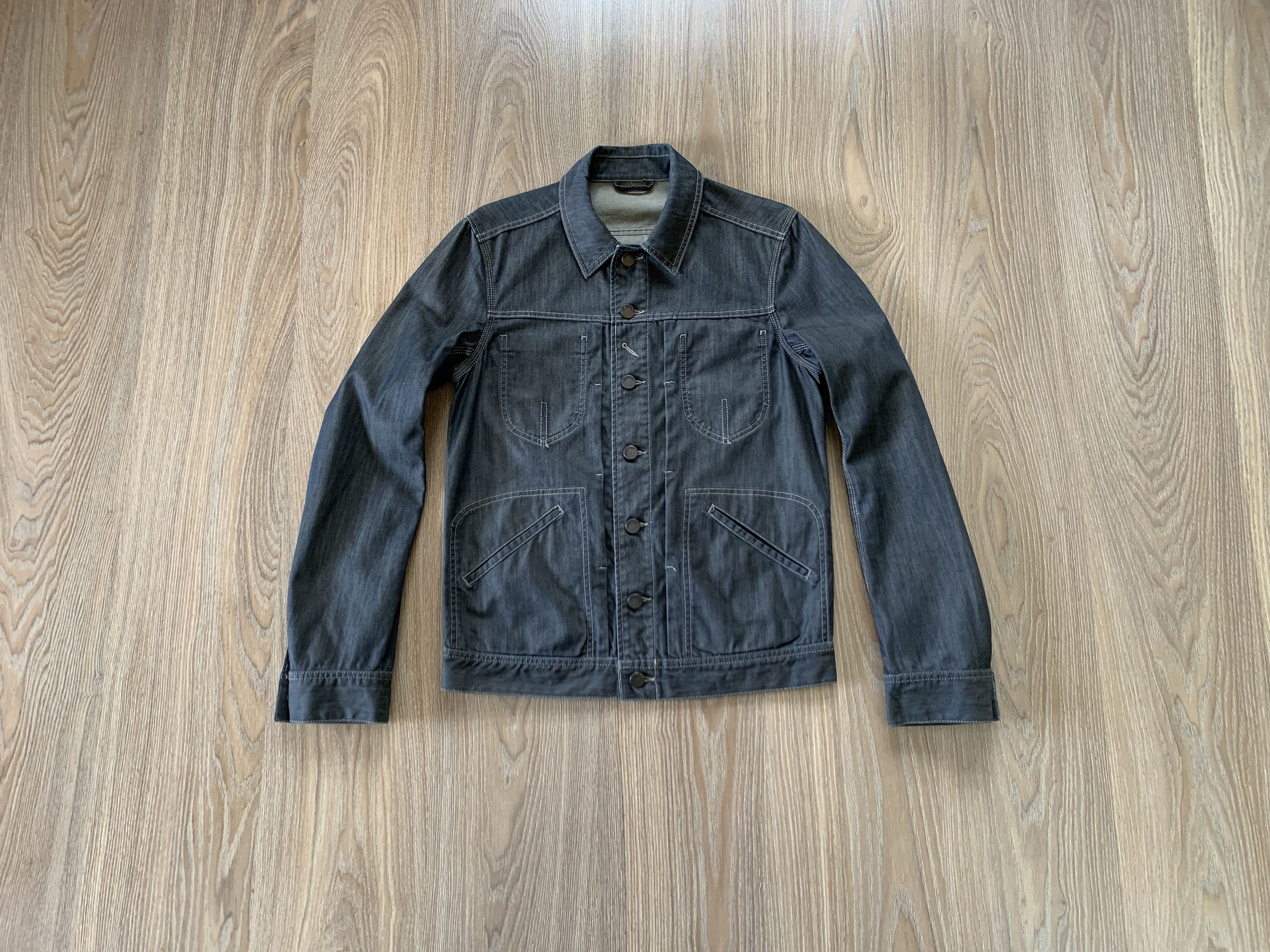 Designer × Japanese Brand Vintage Devred Denim Jacket Size US S / EU 44-46 / 1 - 1 Thumbnail