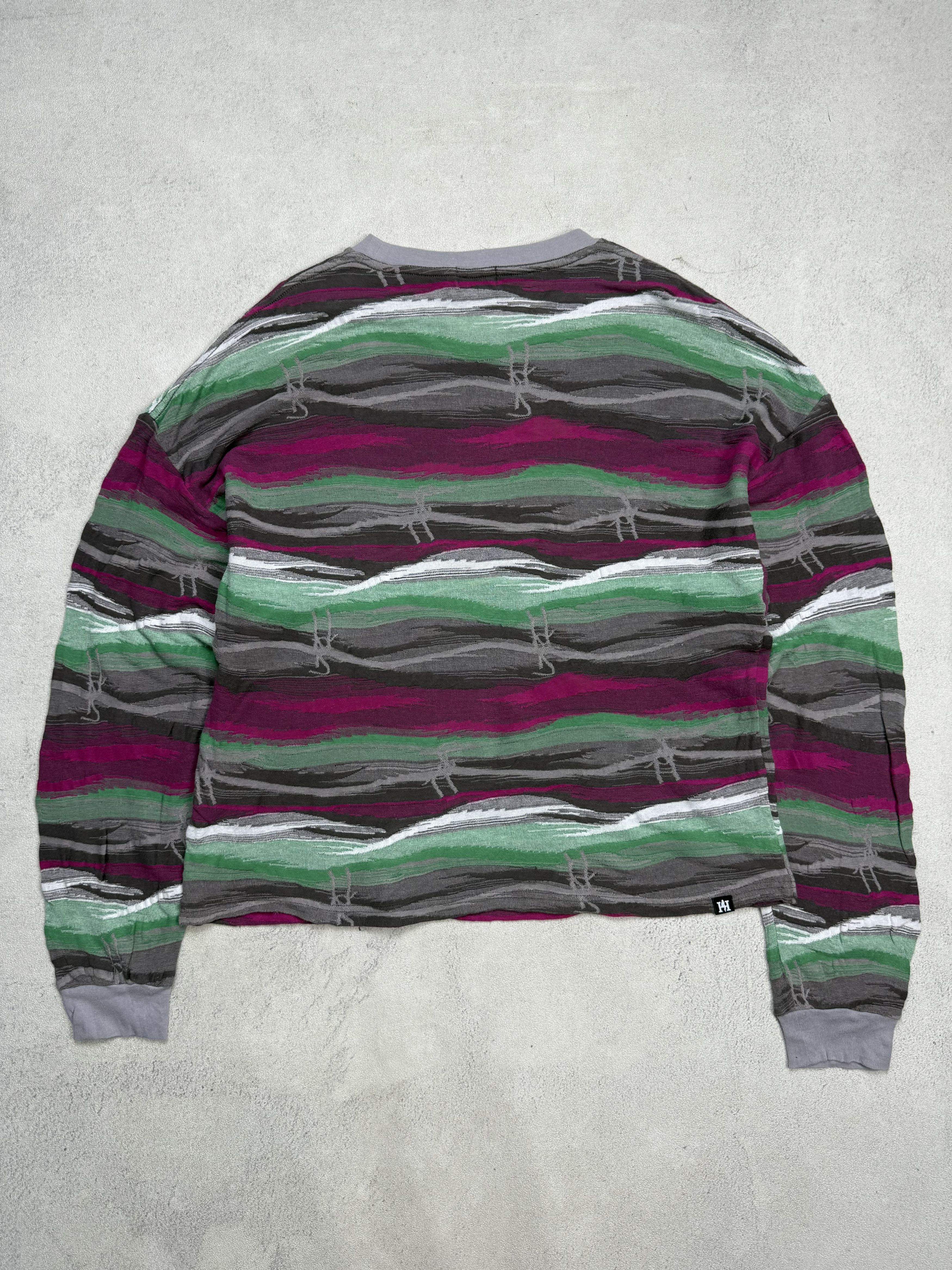 Hysteric Glamour Hysteric Glamour YSL Logo Multicolor Boxy Sweater Size US M / EU 48-50 / 2 - 5 Thumbnail