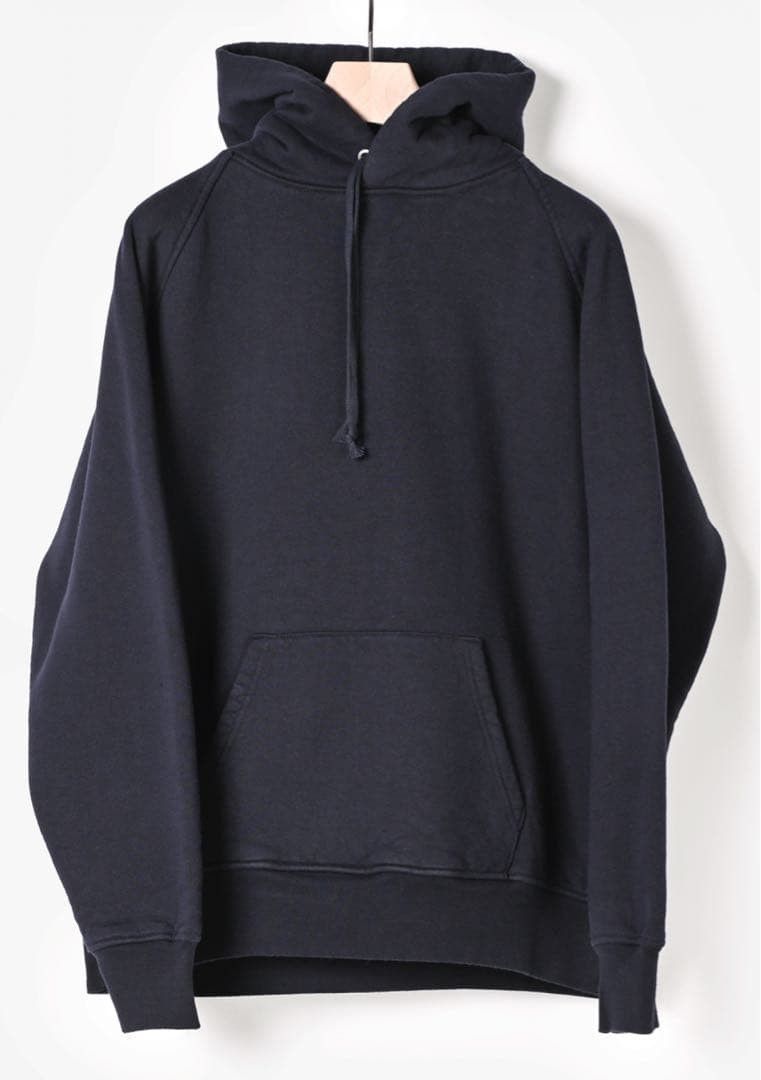 Comoli COMOLI 22AW Cotton Loopback Hoodie Navy 4 Size US XL / EU 56 / 4 - 1 Thumbnail