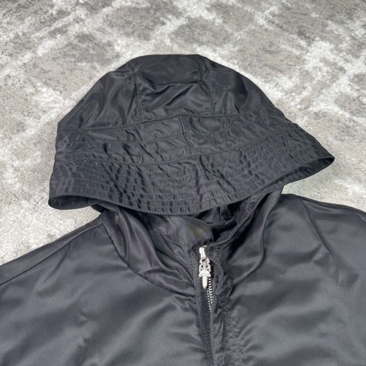 Chrome Hearts Chrome hearts nylon cross patch fishtail zip up parka jacket Size US L / EU 52-54 / 3 - 10 Thumbnail