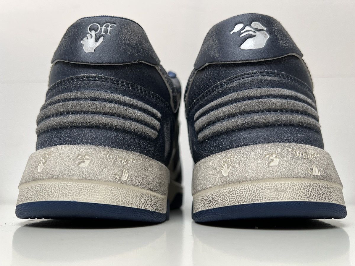 Off-White Off-White Out of Office Vintage Leather 'Navy Blue' Size US 10 / EU 43 - 9 Thumbnail