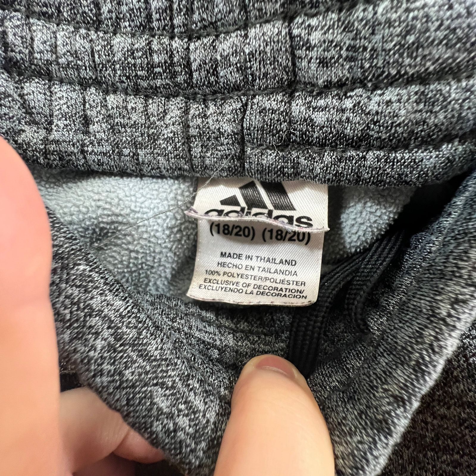 Adidas adidas Gray Pants Size XL (18/20) Size 27" / US 4 / IT 40 - 4 Thumbnail