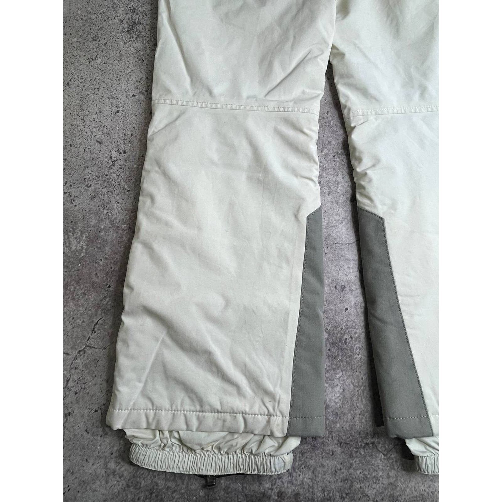 Prada Gore-Tex Technical Ski Snow Pants Cream White Size 40