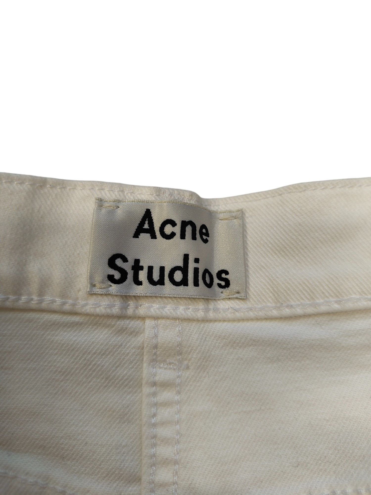 Acne Studios Straight Leg Jeans With Black Stripes On The Side Size 26" / US 2 / IT 38 - 6 Thumbnail