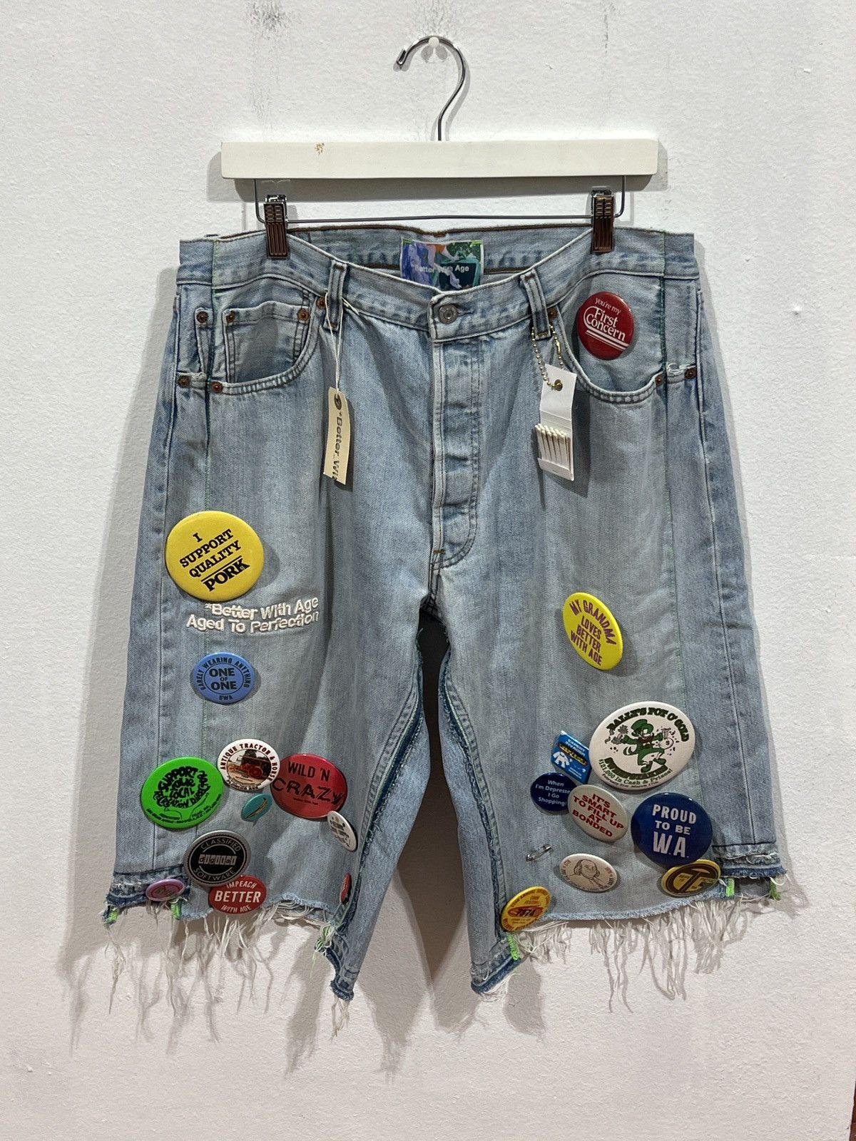 Better With Age Better With Age Campaing Triple-Wide Denim Short Size US 36 / EU 52 - 1 Thumbnail