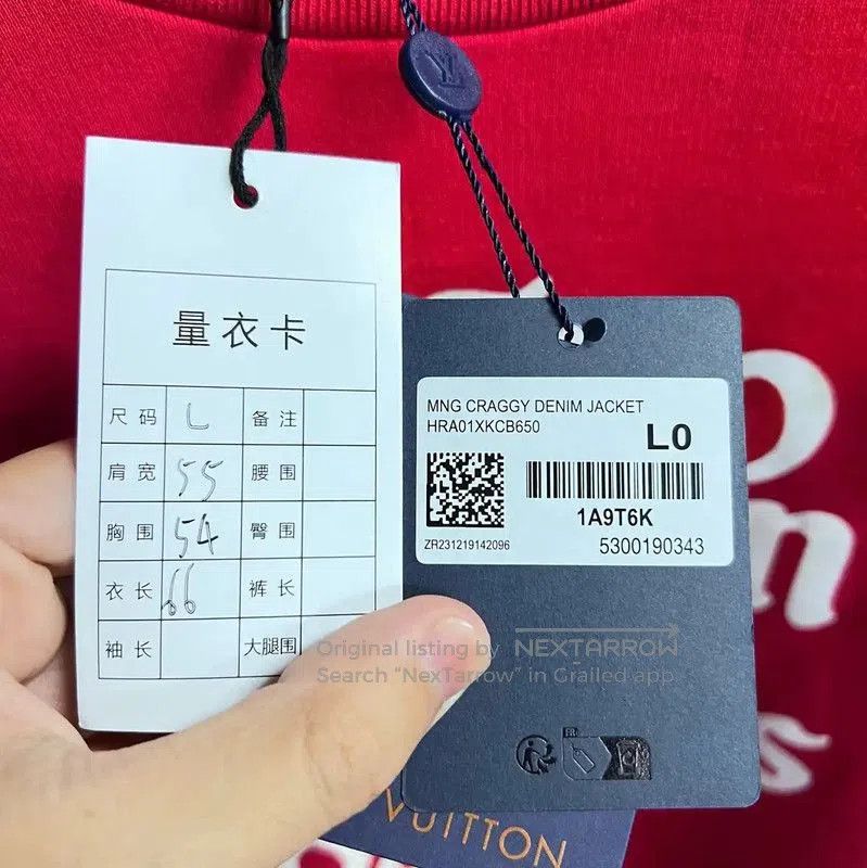 Louis Vuitton Louis Vuitton Red Cotton Mens Sweatshirt . Size US L / EU 52-54 / 3 - 3 Thumbnail