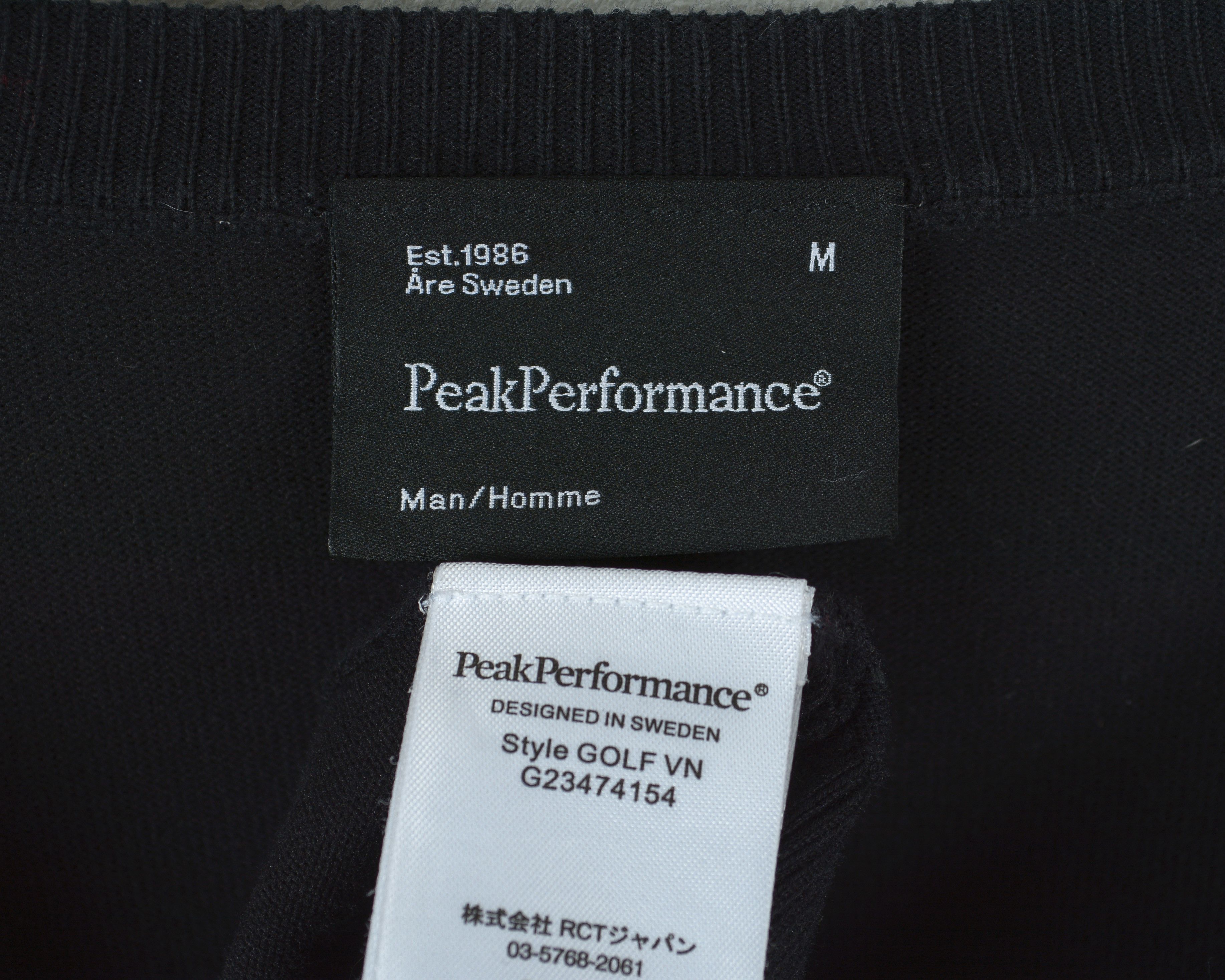 Peak Performance PEAK PERFORMANCE Golf VN M Jumper Pullover Sweater Cotton Size US M / EU 48-50 / 2 - 5 Thumbnail