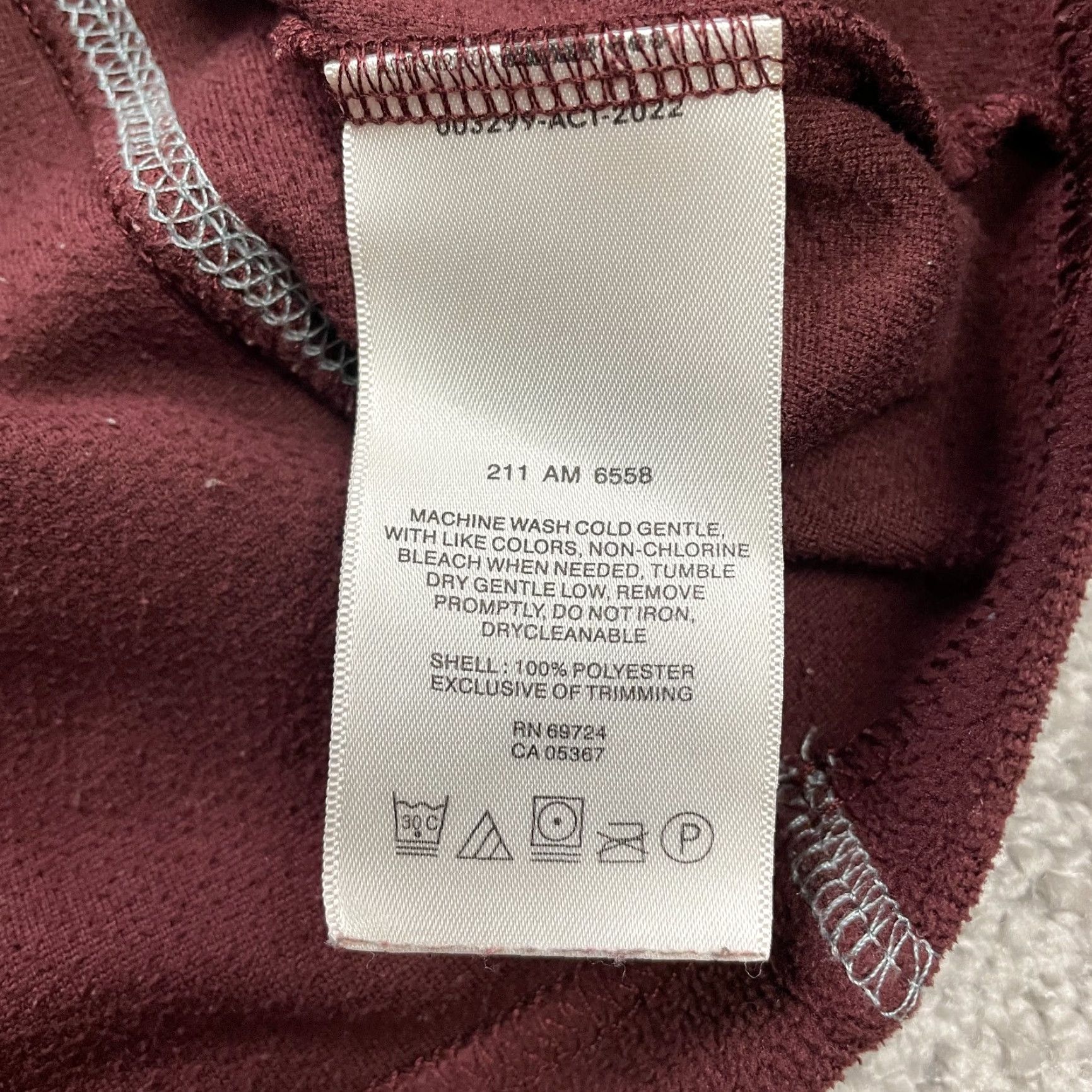 Vintage Columbia Sweatshirt Women Small Maroon Fleece 1/4 Zip High Neck Pullover Outdoor Size S / US 4 / IT 40 - 6 Thumbnail