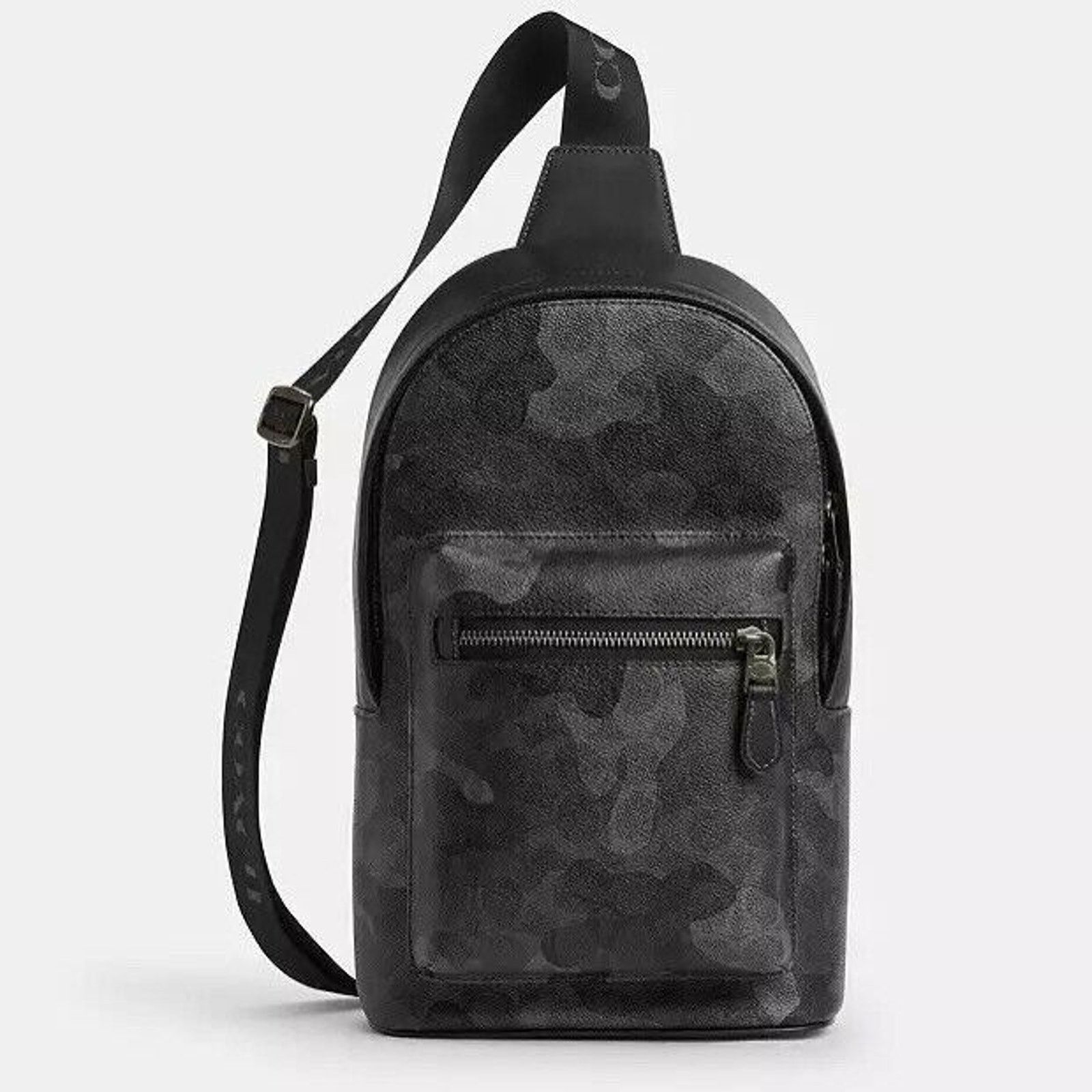 Coach NWT Coach CW312 Men’s West Pack Camo Gunmetal/Grey Multi Size ONE SIZE - 5 Thumbnail