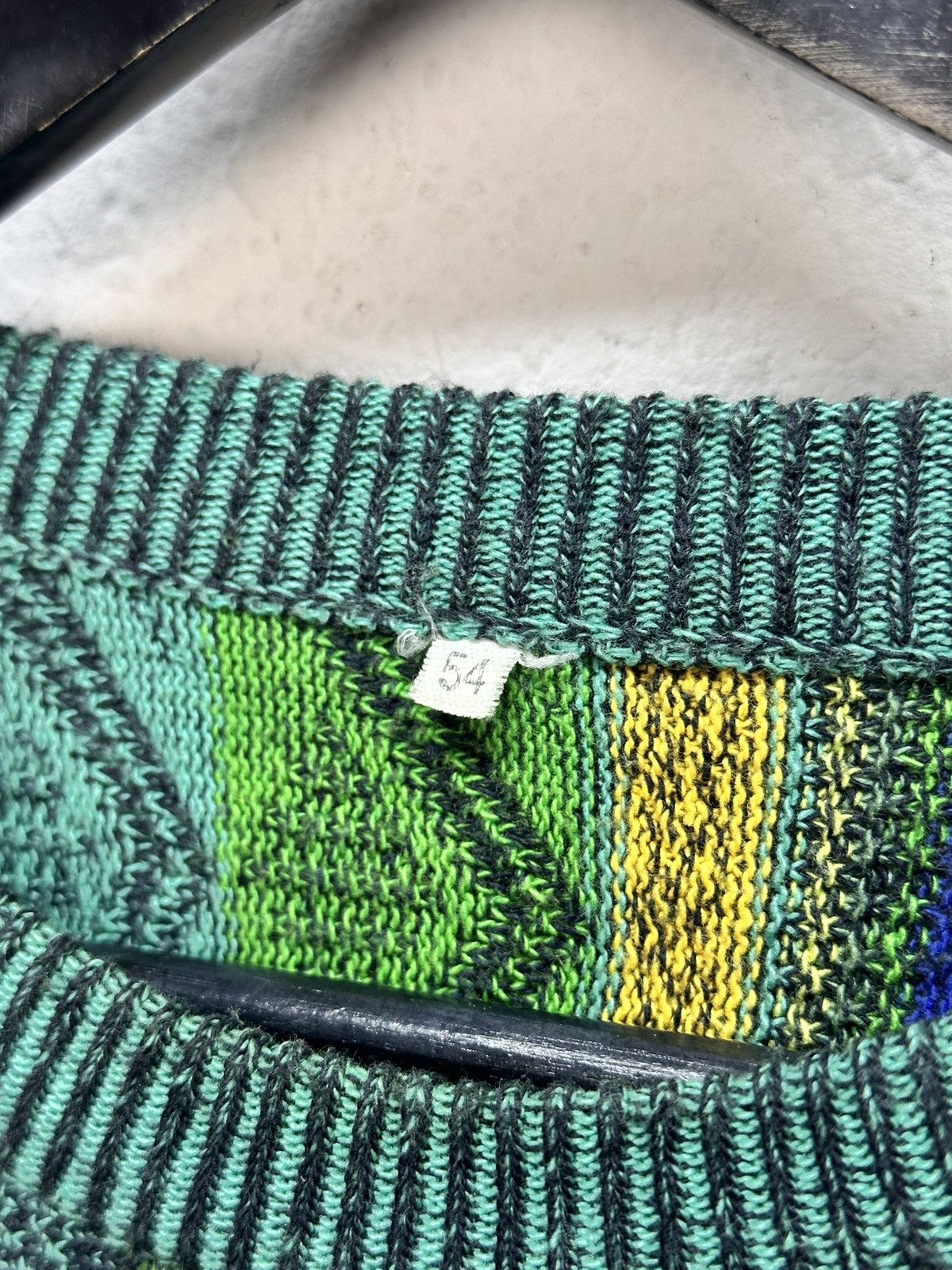 Carlo Colucci Vintage Multicolour Carlo Colucci Knit Sweater Coogi Canada Size US L / EU 52-54 / 3 - 7 Thumbnail