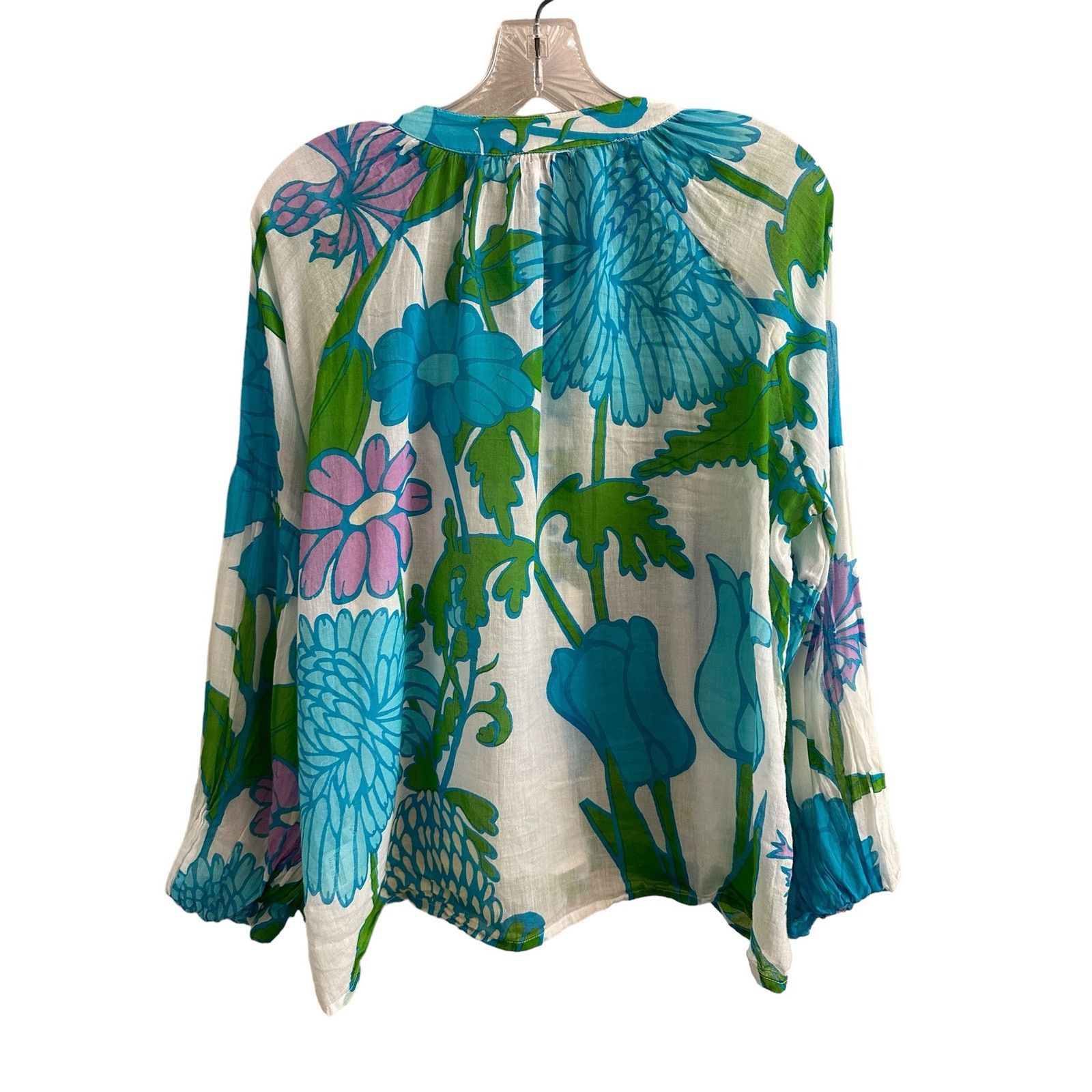 Other Olivia James Floral Long Sleeve V-Neck Button Up Blouse - S Size S / US 4 / IT 40 - 9 Thumbnail