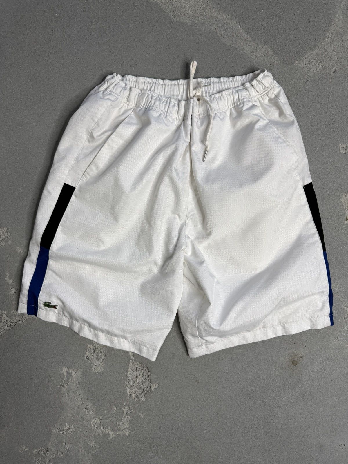 Lacoste × Vintage Vintage Lacoste Andy Riddick Tennis Shorts Size US 30 / EU 46 - 1 Thumbnail