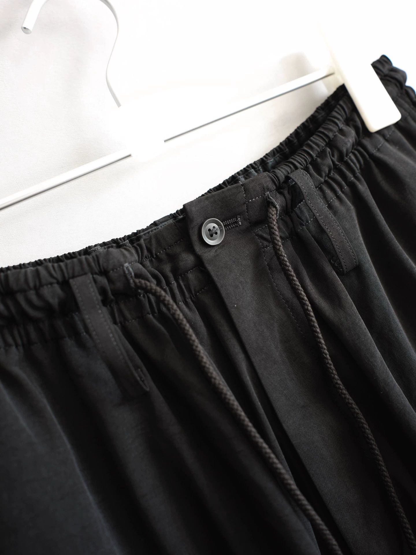 Yohji Yamamoto Yohji Yamamoto 25SS Low-Rise Pleated Triacetate Pants 2 Size US 32 / EU 48 - 5 Thumbnail