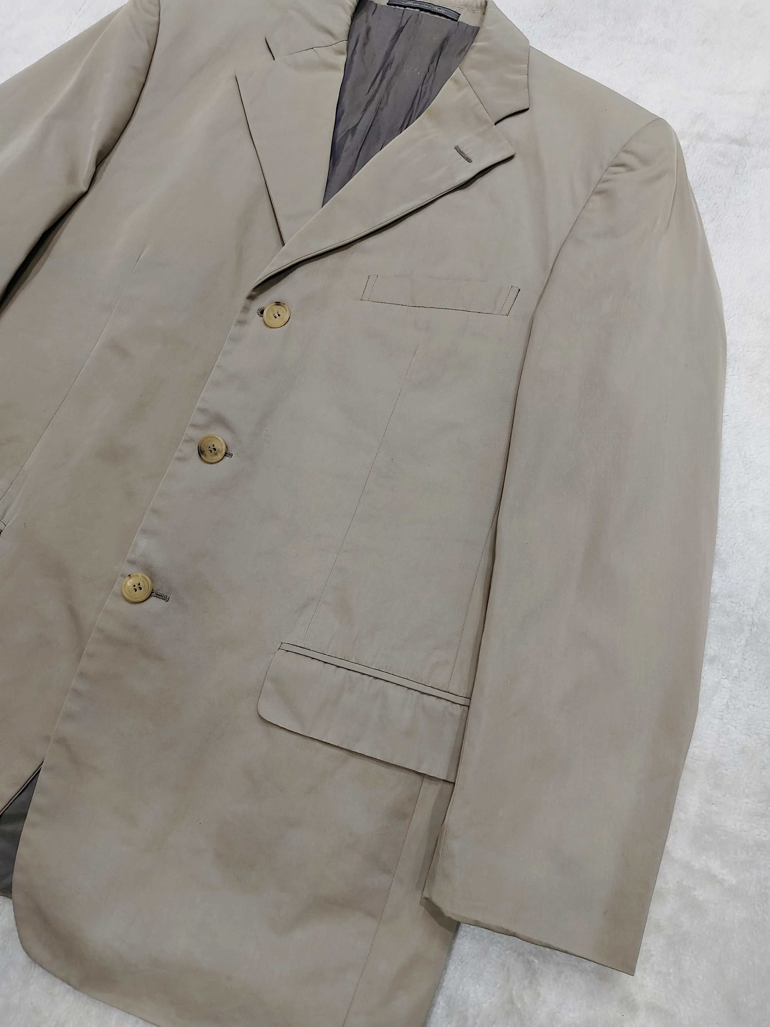 Gucci 90s Gucci- Italian Archive Minimalism Tailored Blazer Size US M / EU 48-50 / 2 - 3 Thumbnail
