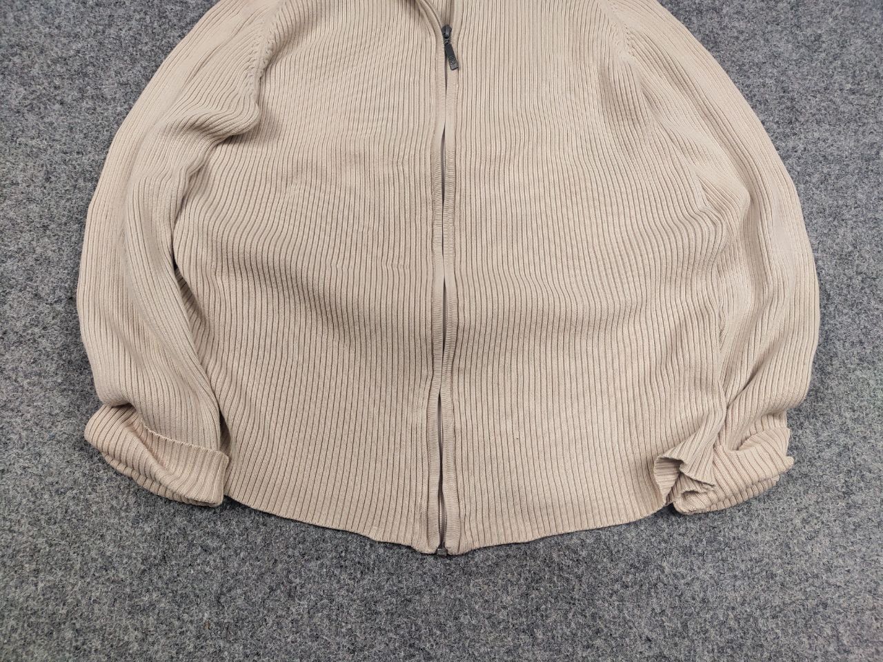 If Six Was Nine VTG Japan Hysteric Glamour Yamamoto Style ribbed Zip Sweater Size US M / EU 48-50 / 2 - 5 Thumbnail