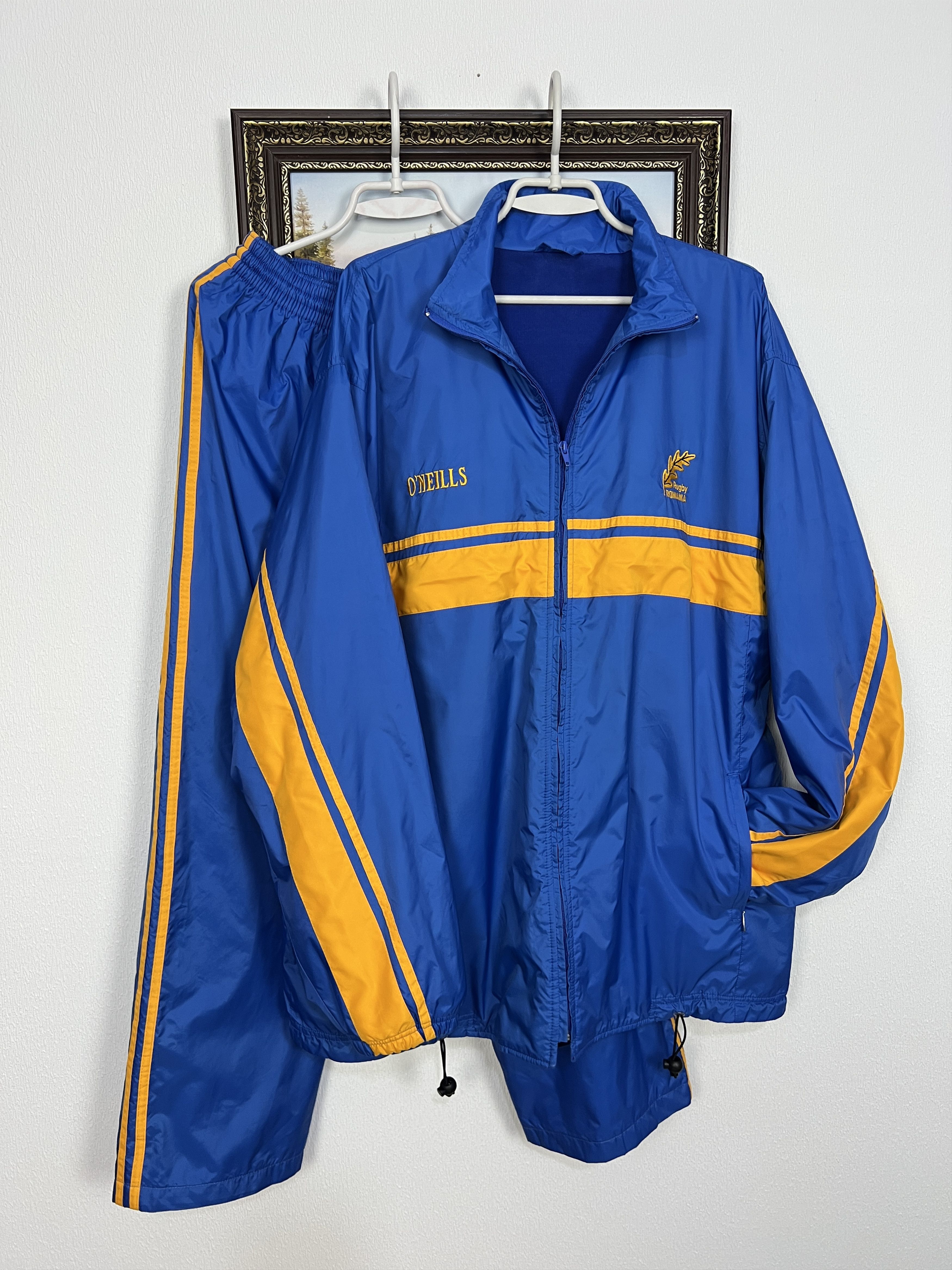 O'Neills ONeills Romania Rugby Union National Suit Set Jacket Pants Size US 38 / EU 54 - 1 Thumbnail