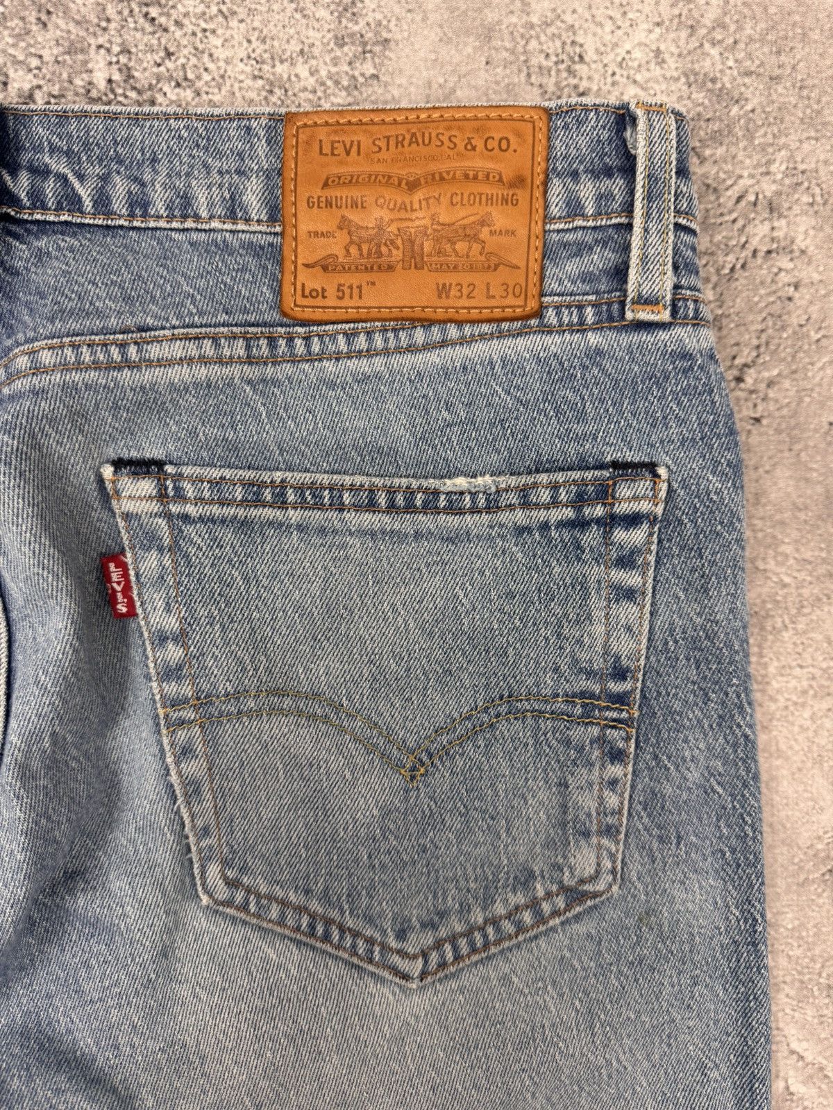Levi's Levi’s Premium Man 511 Slim Fit Jeans Light Blue Size 32 Size US 32 / EU 48 - 3 Thumbnail