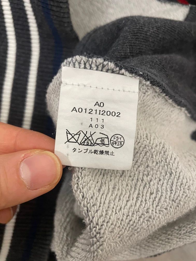 Thom Browne Thom Browne Gray striped zipper jacket 2505-Nextarrow Size US S / EU 44-46 / 1 - 7 Thumbnail