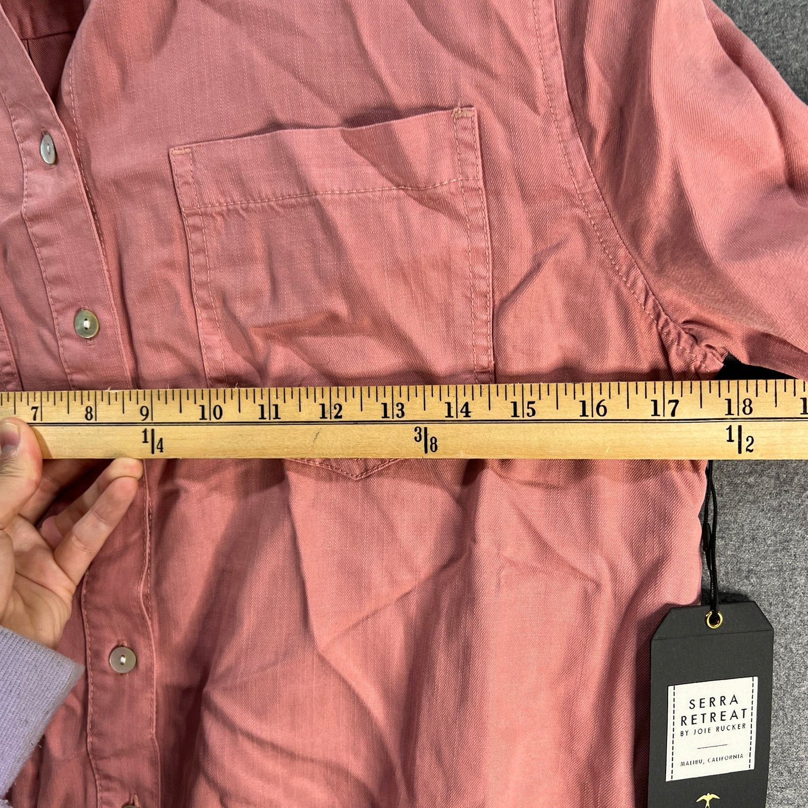 Other SERRA RETREAT BY JOIE RUCKER Malibu Bluffs Denim Shir Size M / US 6-8 / IT 42-44 - 9 Thumbnail