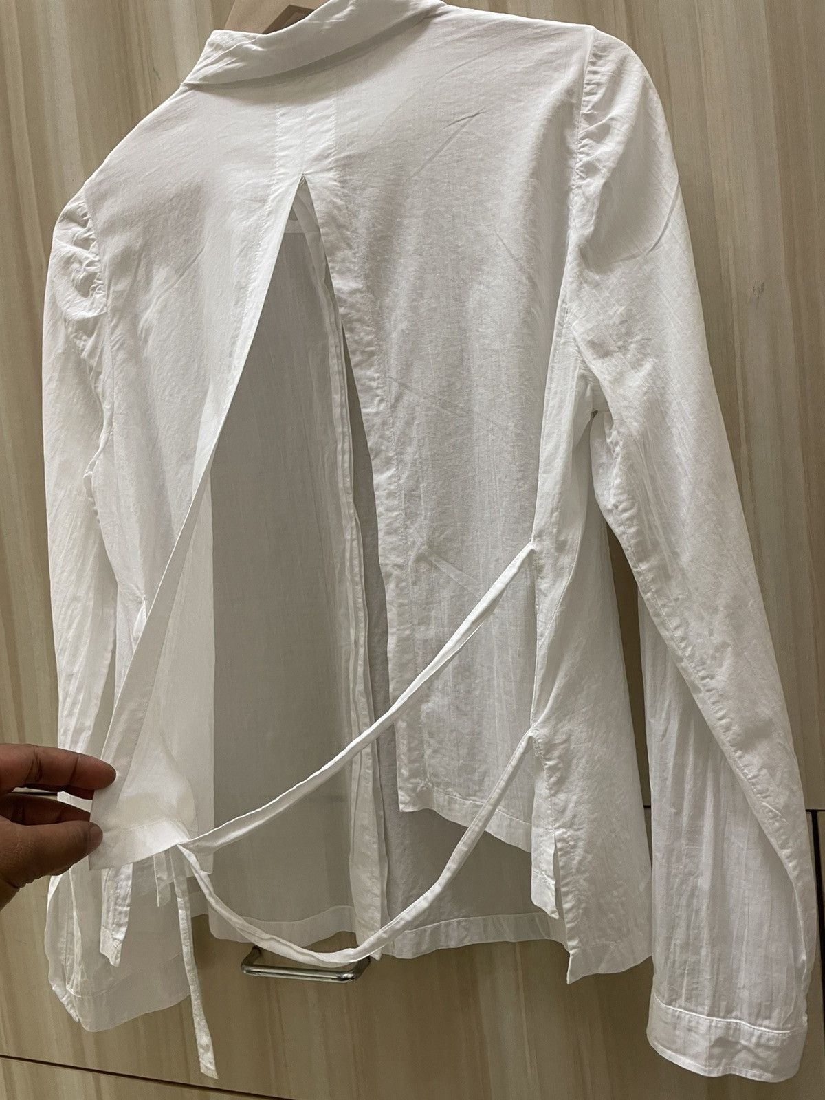 Ann Demeulemeester Ann Demeulemeester Back Strap Shirt Size M / US 6-8 / IT 42-44 - 5 Thumbnail
