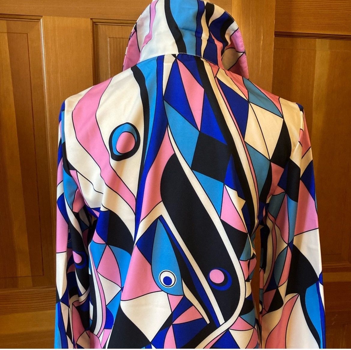 Designer × Other Nwt, Lavishly Paris Gorgeous Multicolored Artdeco Blouse Size M / US 6-8 / IT 42-44 - 7 Thumbnail