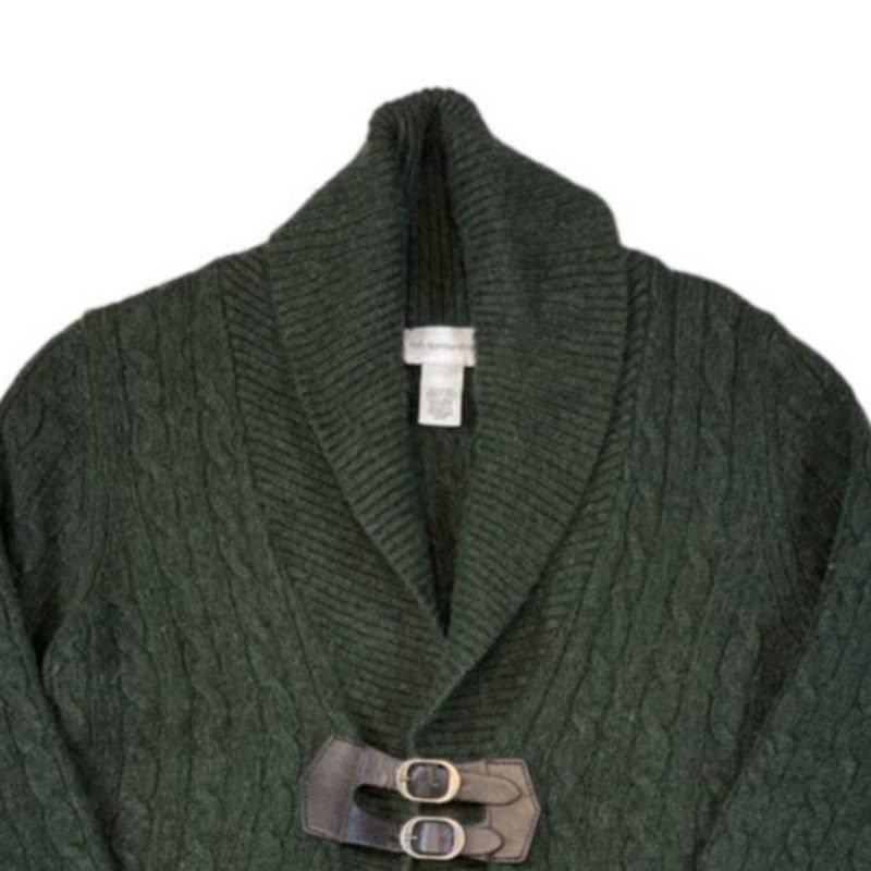 NBDN Nobrandedon Soft Surroundings Green Cardigan Sweater | Size L Size L / US 10 / IT 46 - 3 Thumbnail