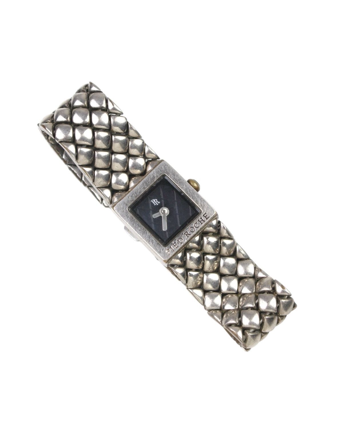 Hysteric Glamour 2000S PIED ROCHE SILVER ARMOR QUILTED BRACELET WATCH Size ONE SIZE - 1 Thumbnail