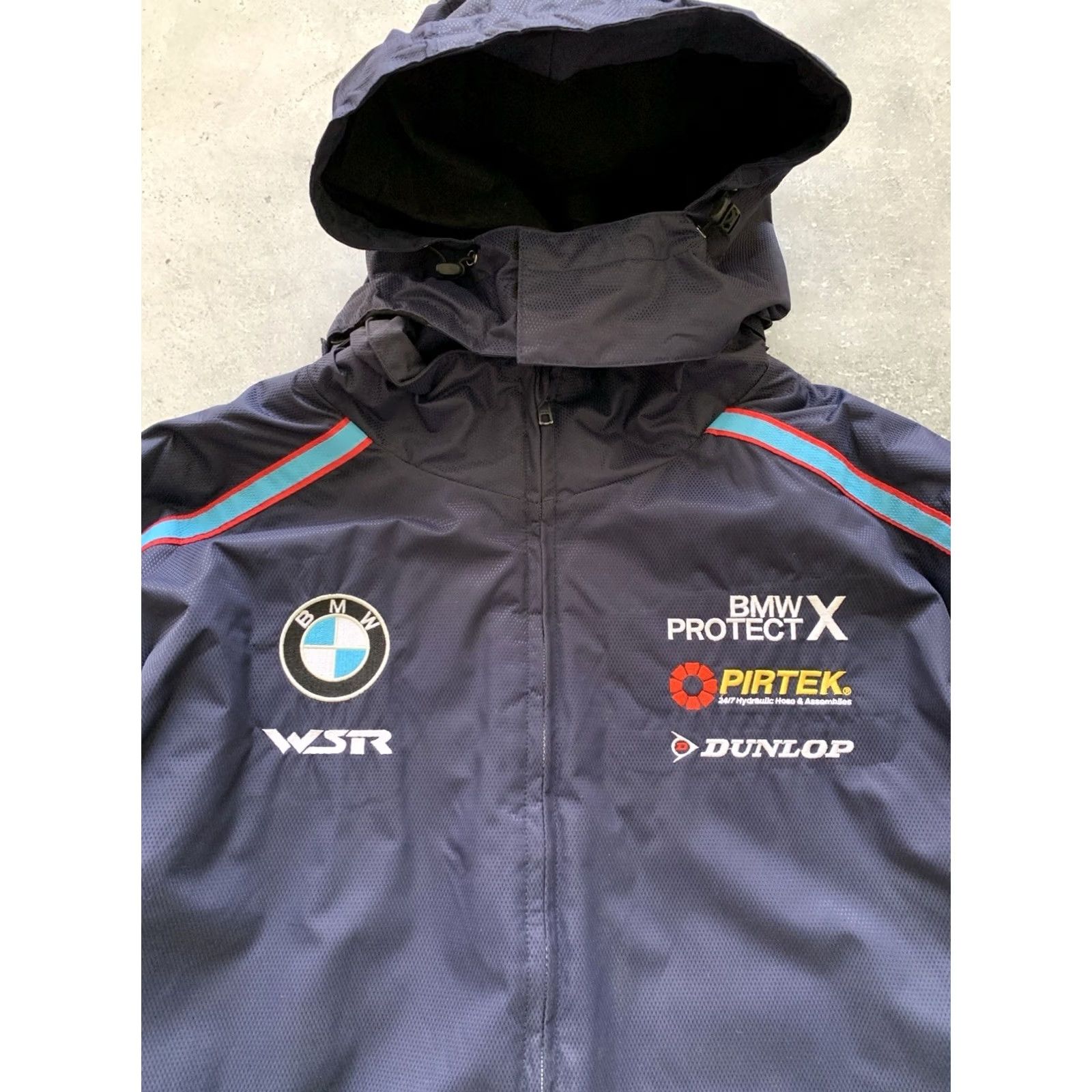 BMW BMW Racing Jacket BLUE Men 2XL Shirt Windbreaker Racing 90s Mens Size US XXL / EU 58 / 5 - 3 Thumbnail