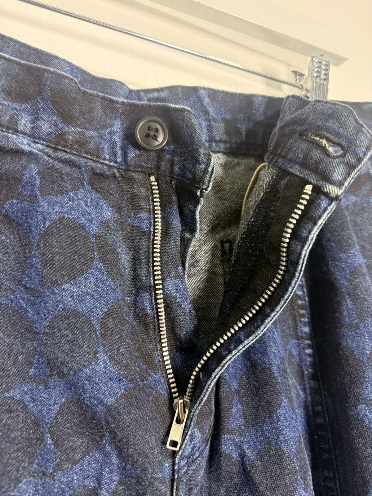 Comme des Garcons Black S/S 10 Archival Polka Dot Drop Crotch Shorts Size US 34 / EU 50 - 5 Thumbnail