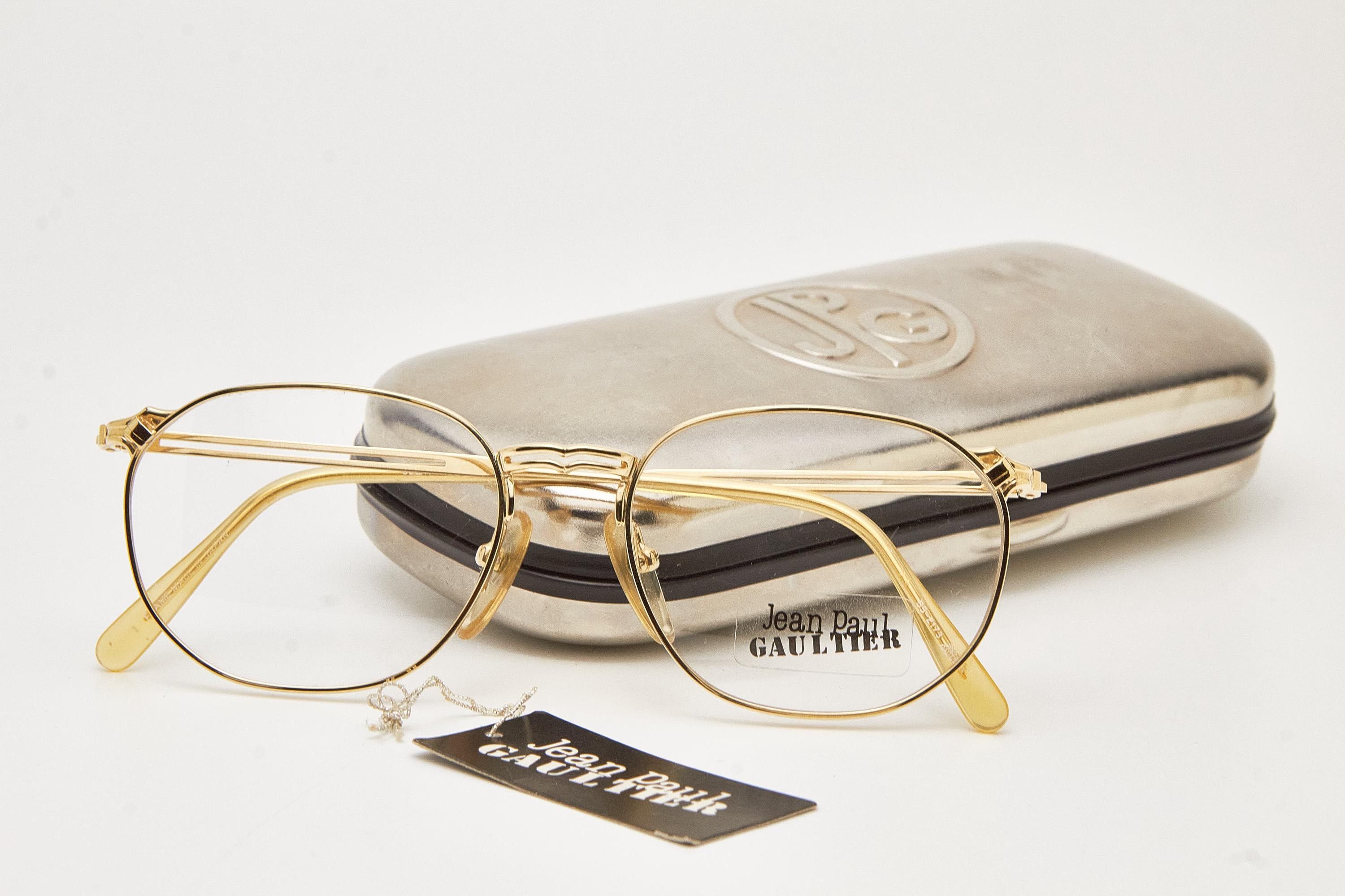 Jean Paul Gaultier JEAN PAUL GAULTIER 55-2173 Gold Plated Frame Size ONE SIZE - 1 Thumbnail