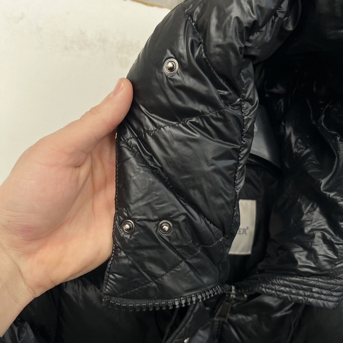 Moncler Moncler Black Aphrotiti Giubbotto Long Down Jacket Coat Size S / US 4 / IT 40 - 7 Thumbnail