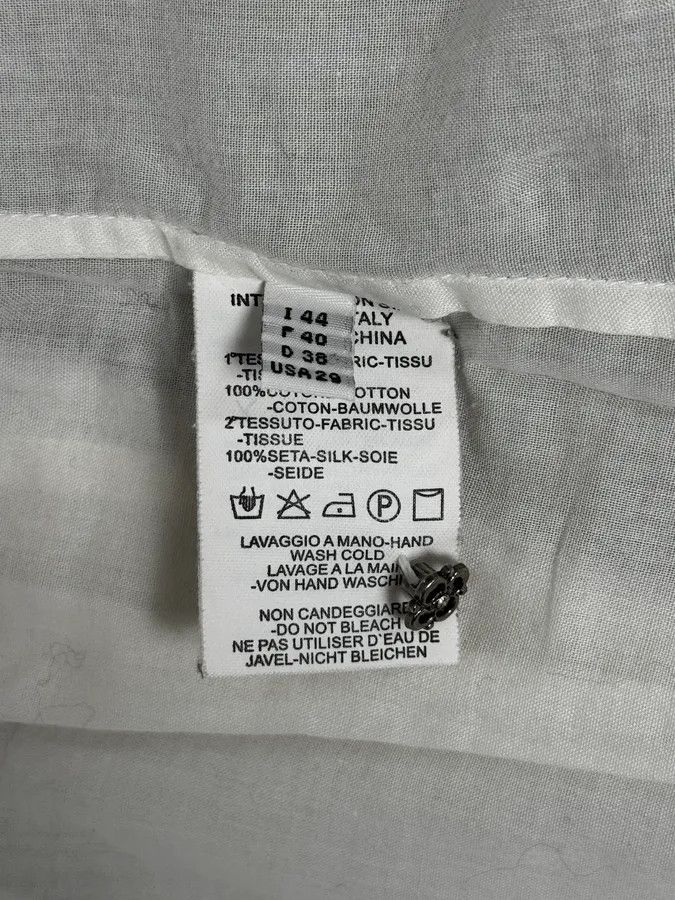 Marithe + Francois Girbaud 2000s Marithé + François Girbaud Stars White Shirt Size US S / EU 44-46 / 1 - 13 Thumbnail