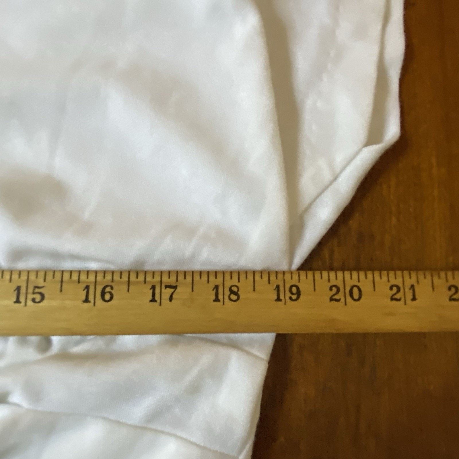 & Other Stories Vintage Dress Avon Fashions 17-18 White Key Hole Cap sleeve Size XXL / US 16-18 / IT 52-54 - 9 Thumbnail