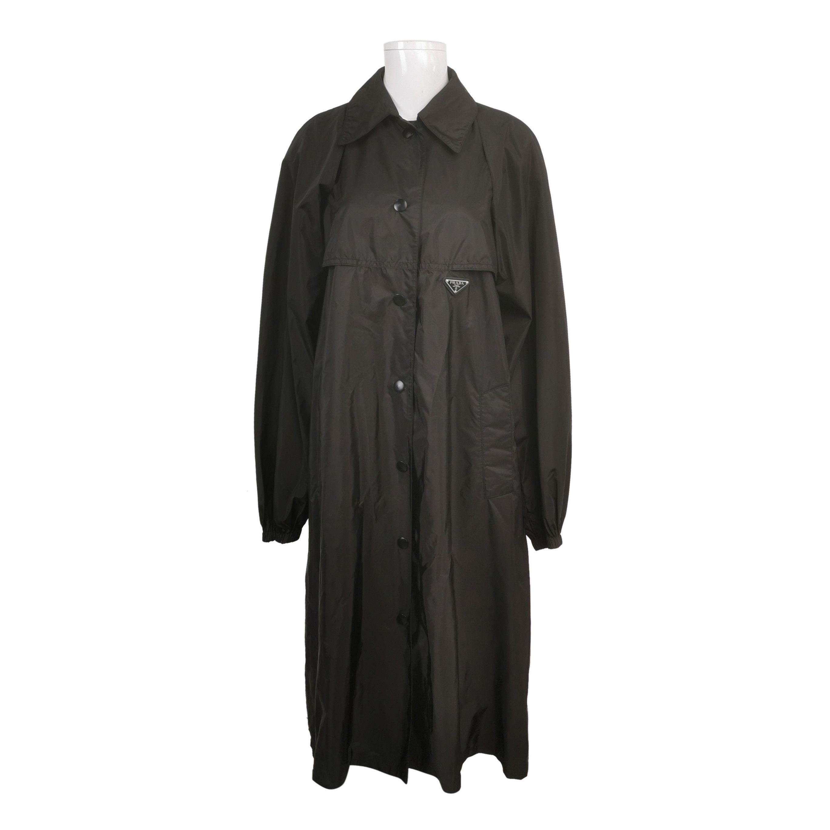 Prada Prada Re-Nylon Triangle Logo Trench Coat IT 42 Size M / US 6-8 / IT 42-44 - 1 Thumbnail