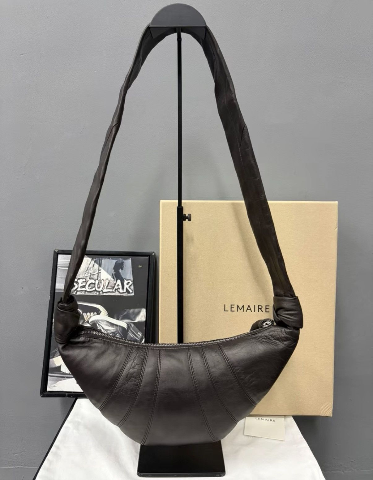 Lemaire Lemaire Small Croissant Bag K34 Size ONE SIZE - 4 Thumbnail