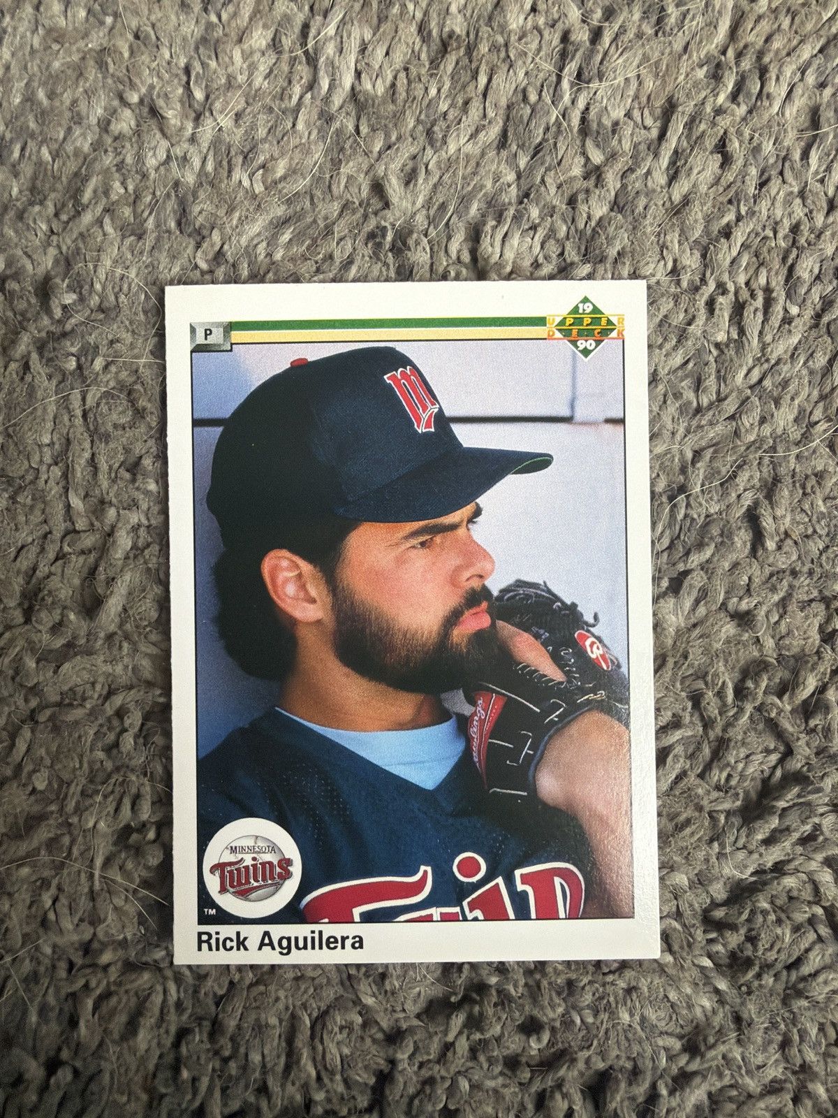 MLB 1990 Upper Deck #11 Rick Aguilera Card Size ONE SIZE - 1 Thumbnail