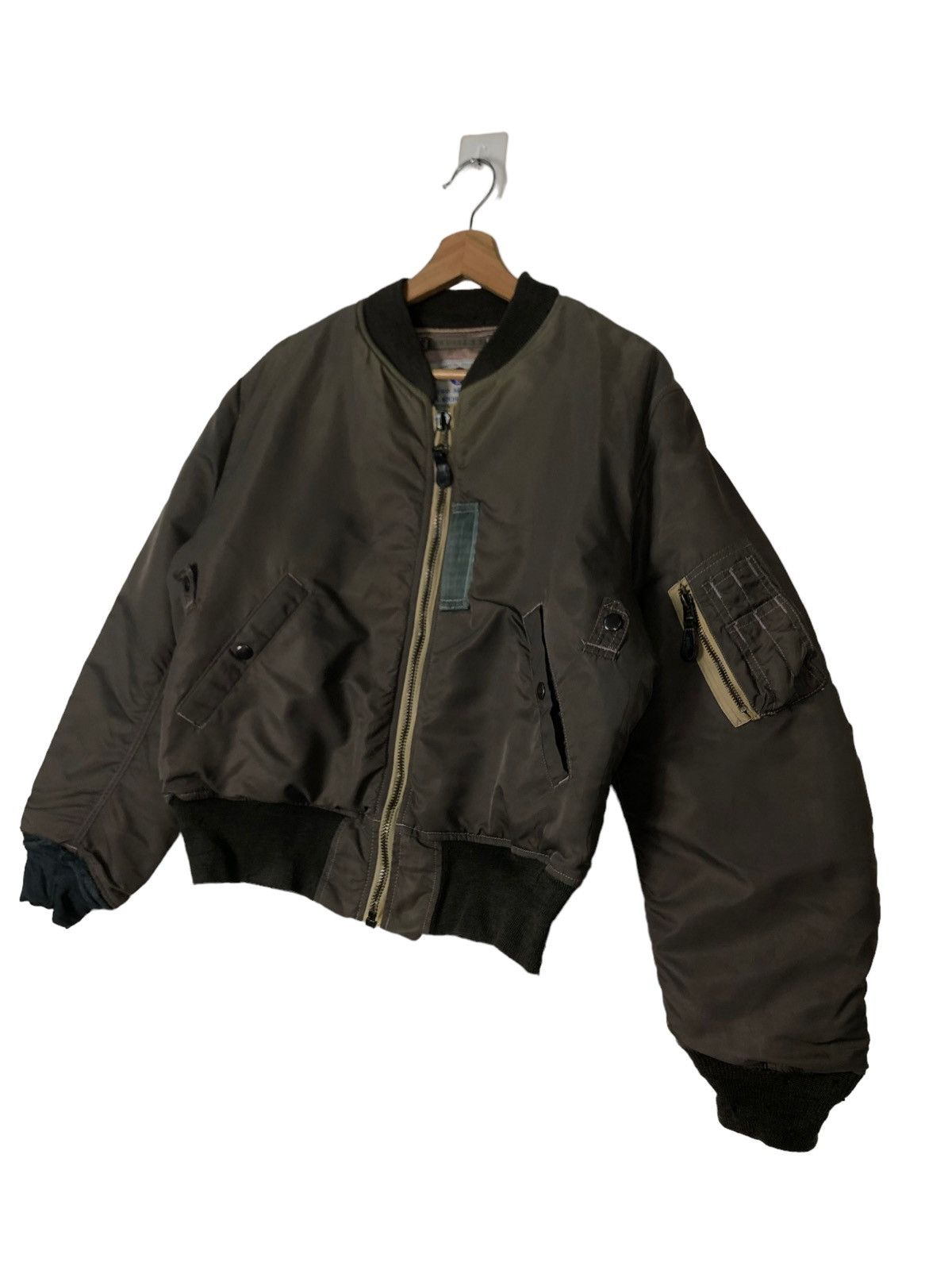 Buzz Rickson's 🔥80’s Vintage Bomber Jacket Riot Aero Medical Pherrow’s Size US S / EU 44-46 / 1 - 3 Thumbnail