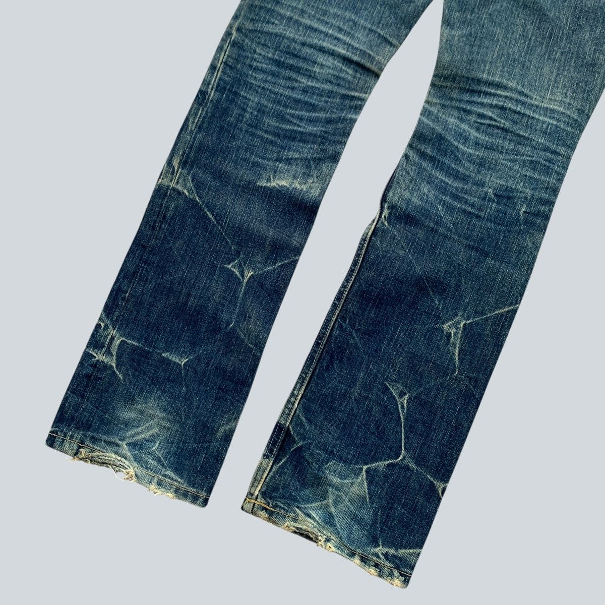 Hysteric Glamour × Swarovski Hysteric Glamour Distressed Denim with Swarovski Crystals Size 33" - 8 Thumbnail