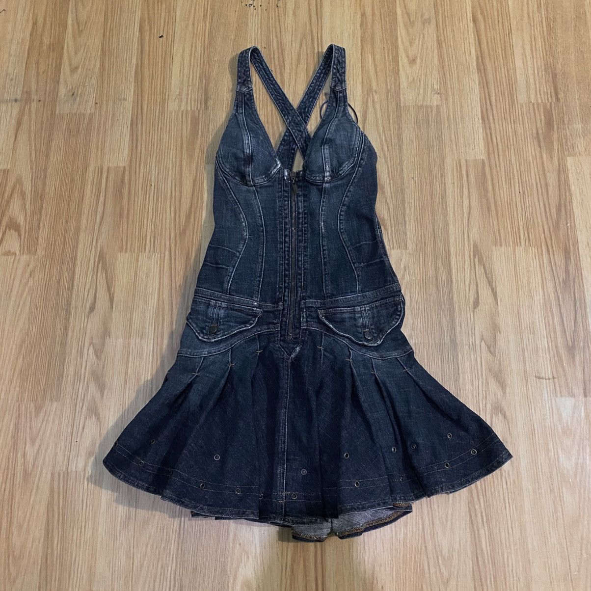 Just Cavalli Just cavalli mini dress denim Size S / US 4 / IT 40 - 1 Thumbnail