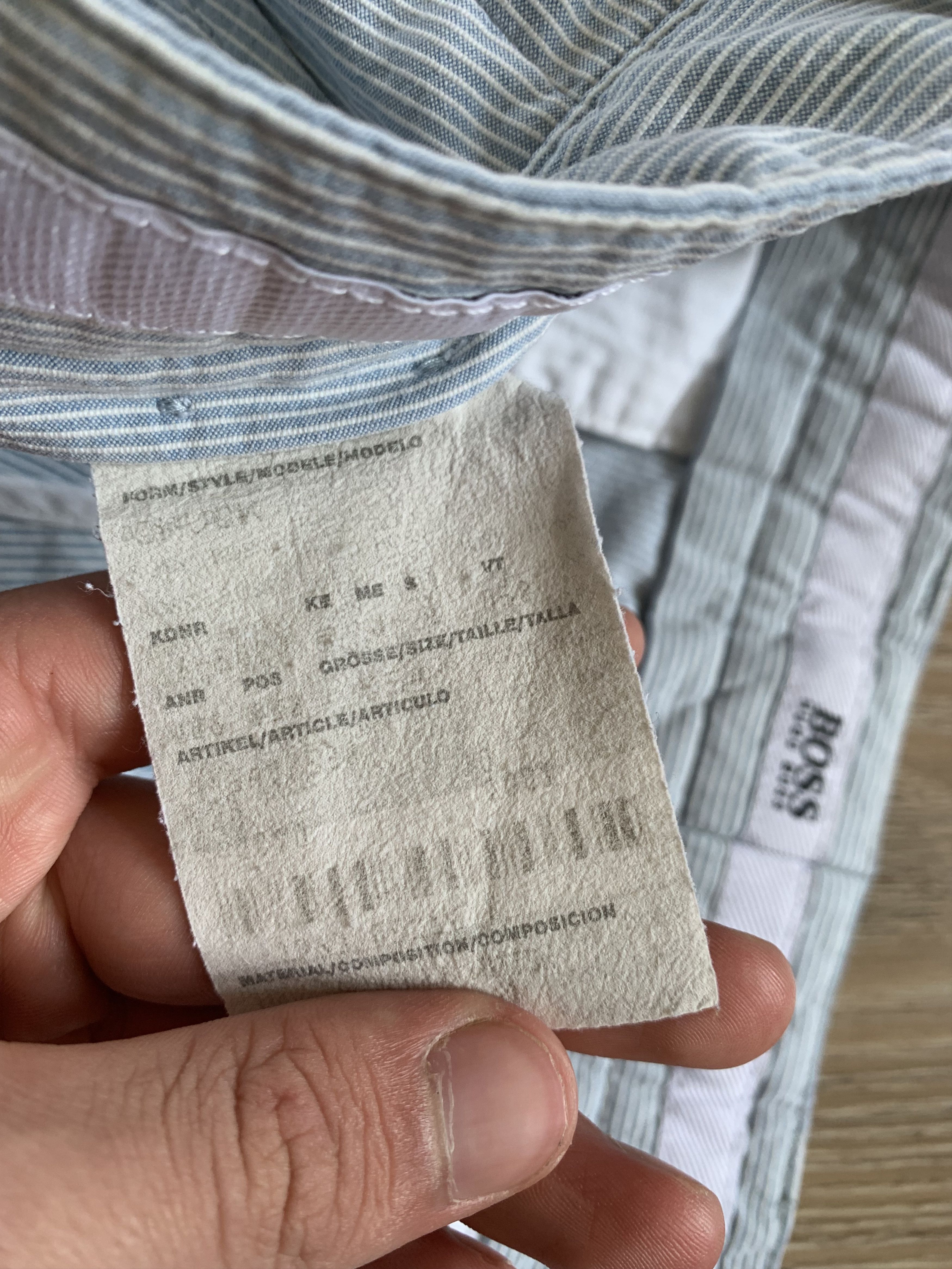 Designer × Hugo Boss × Vintage Hugo Boss Vintage Stripe Casual Pants Size US 34 / EU 50 - 7 Thumbnail