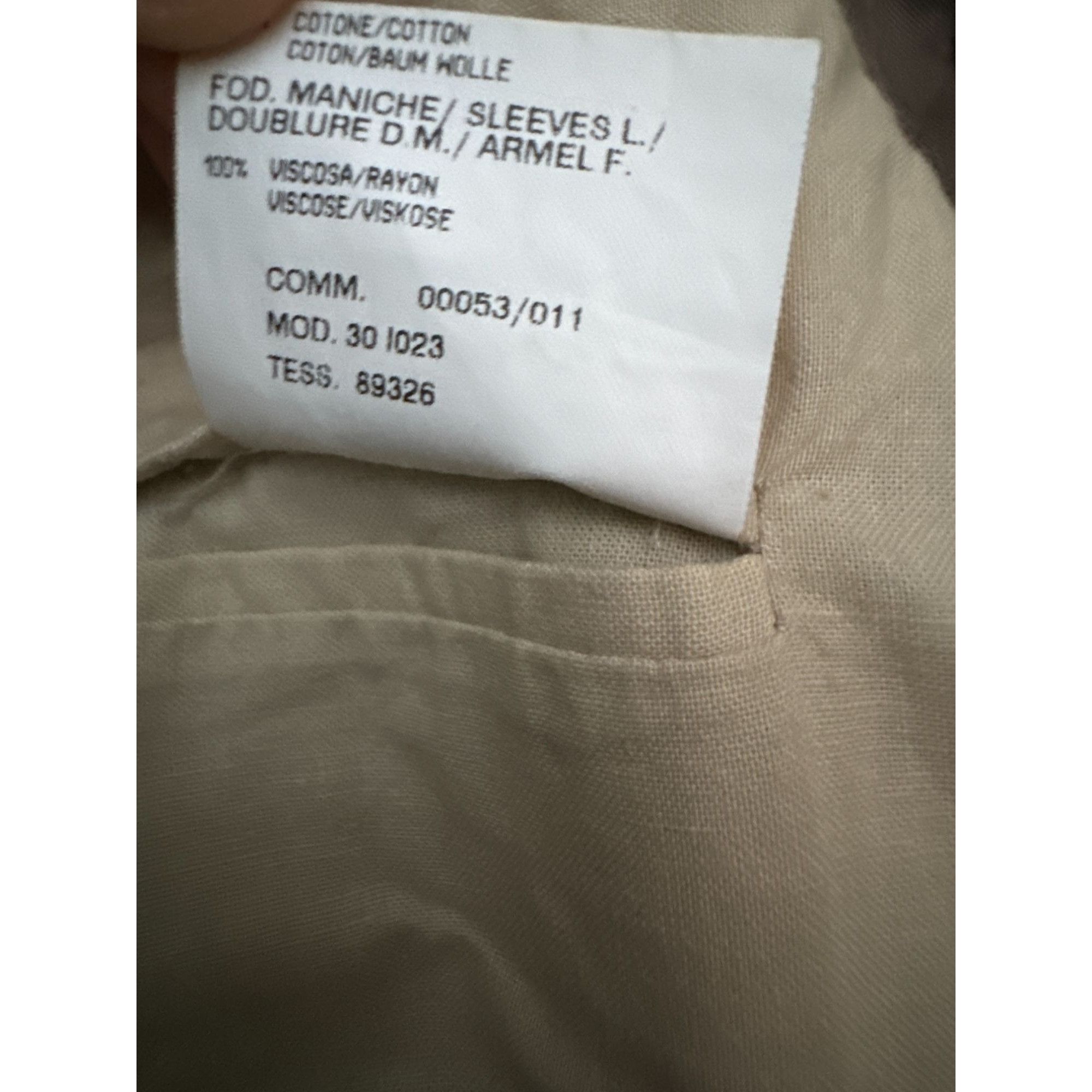 Maison Margiela Maison Martin Margiela SS 2001 Beige Trench Coat Size 50 / M Size US M / EU 48-50 / 2 - 10 Thumbnail