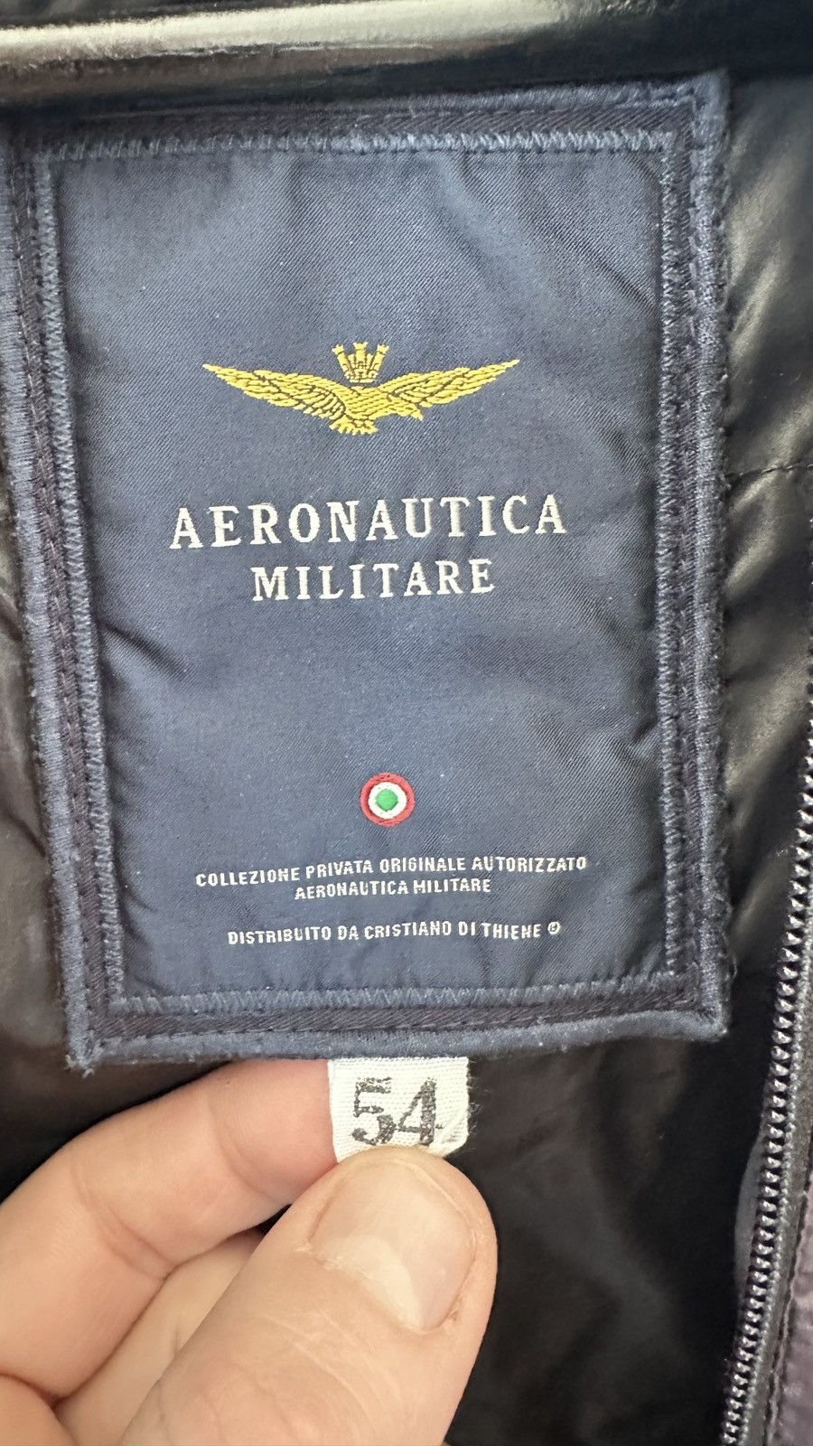 Aeronautica Militare Aeronautica Militare Italian Air Force Puffer Jacket Down Size US XL / EU 56 / 4 - 14 Thumbnail