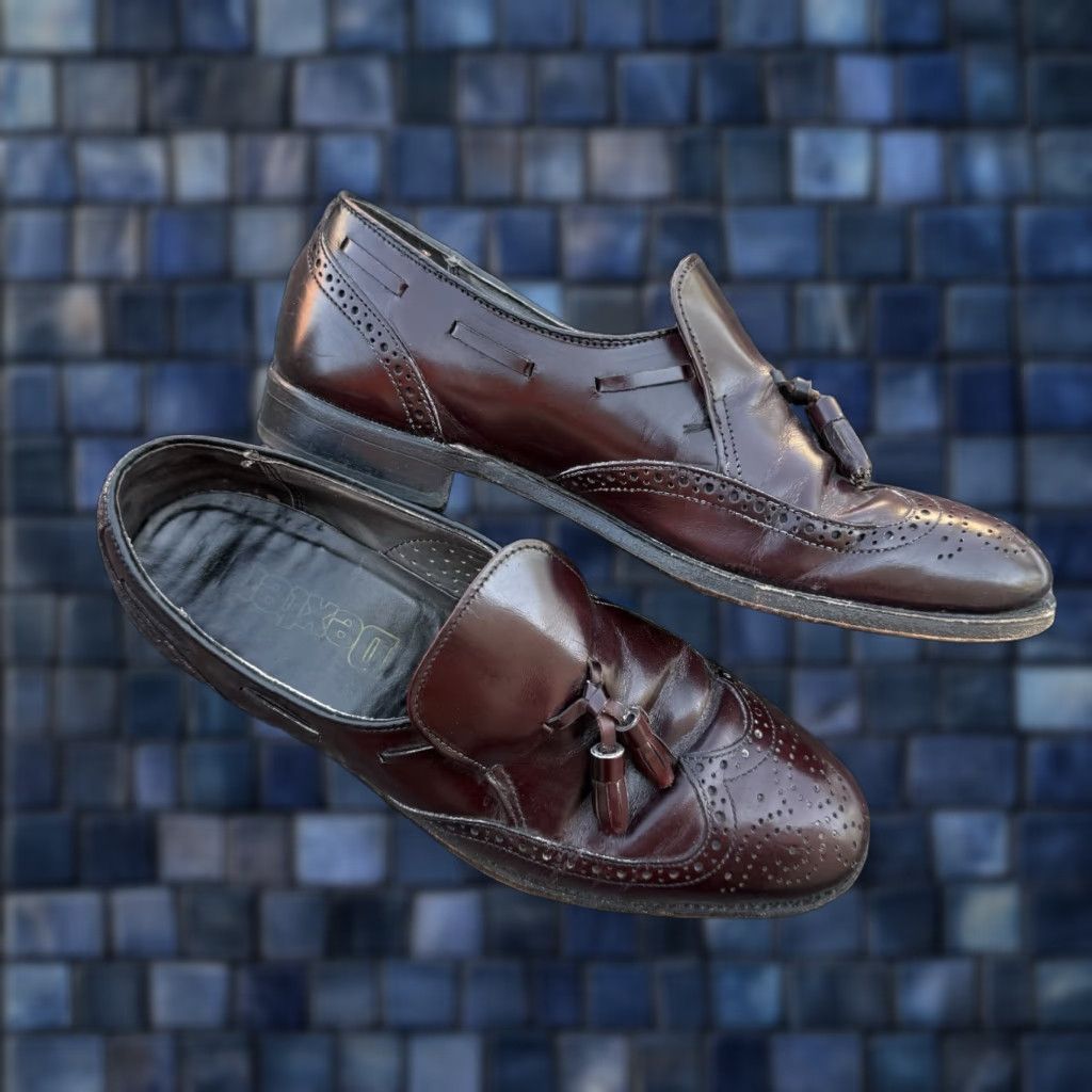 Vintage VINTAGE Dexter USA Tassel Loafers Brown Size 8 M Men Dress Leather Shoes Size US 8 / EU 41 - 1 Thumbnail