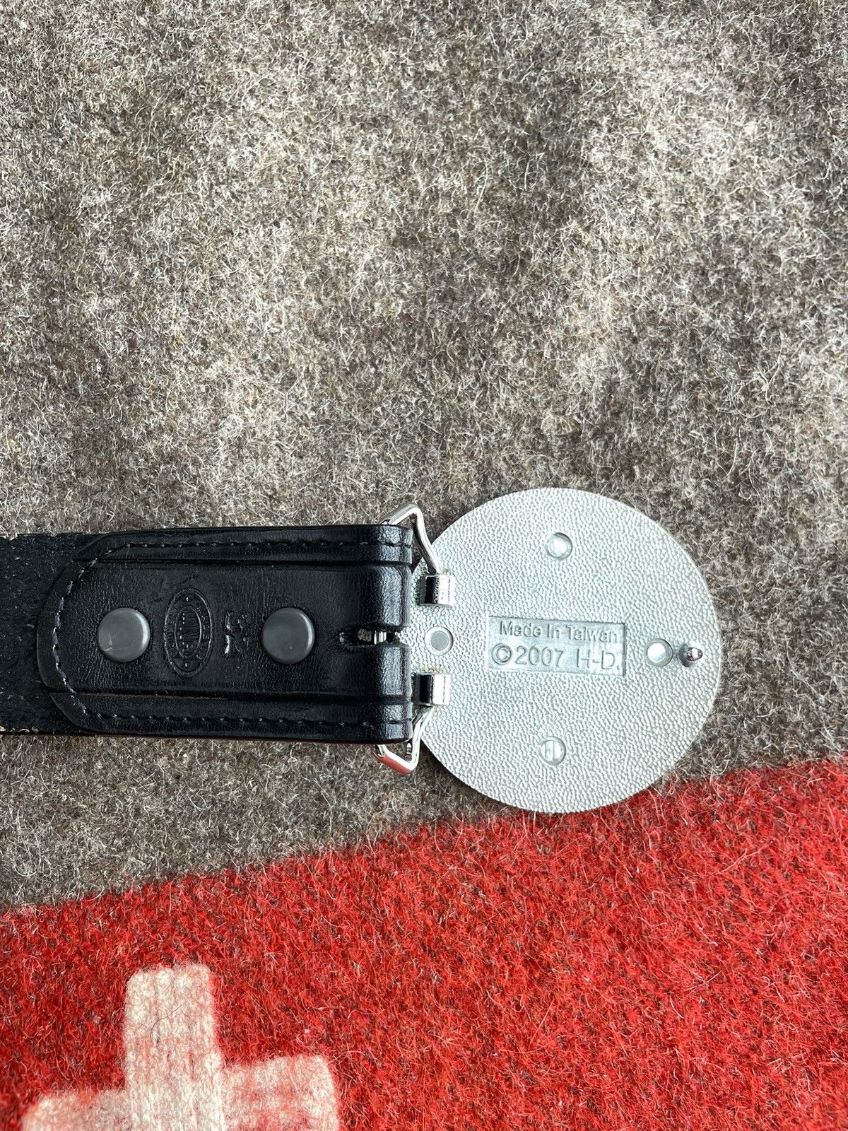 Genuine Leather × Harley Davidson Harley Davidson Belt Size ONE SIZE - 6 Thumbnail