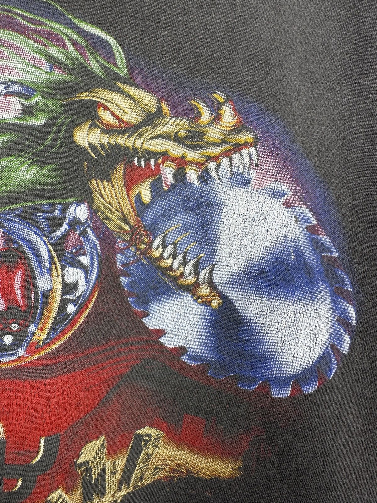 Band Tees 90s Vintage Judas Priest Painkiller Tour Graphic T Shirt Size US M / EU 48-50 / 2 - 11 Thumbnail